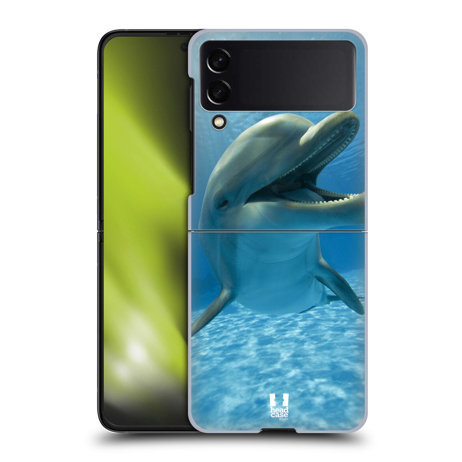 Zadní obal pro mobil Samsung Galaxy Z Flip 4 - HEAD CASE - Svět zvířat delfín v moři