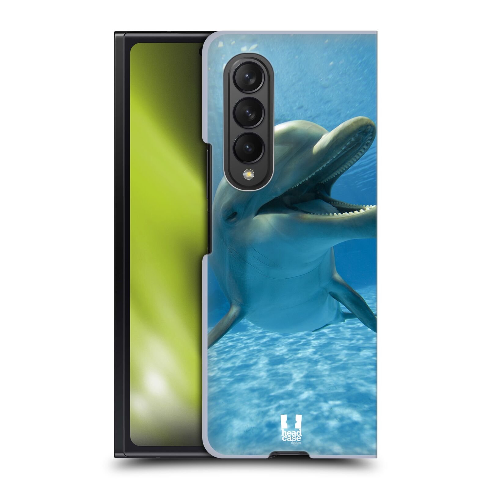 Zadní obal pro mobil Samsung Galaxy Z Fold 3 5G - HEAD CASE - Svět zvířat delfín v moři