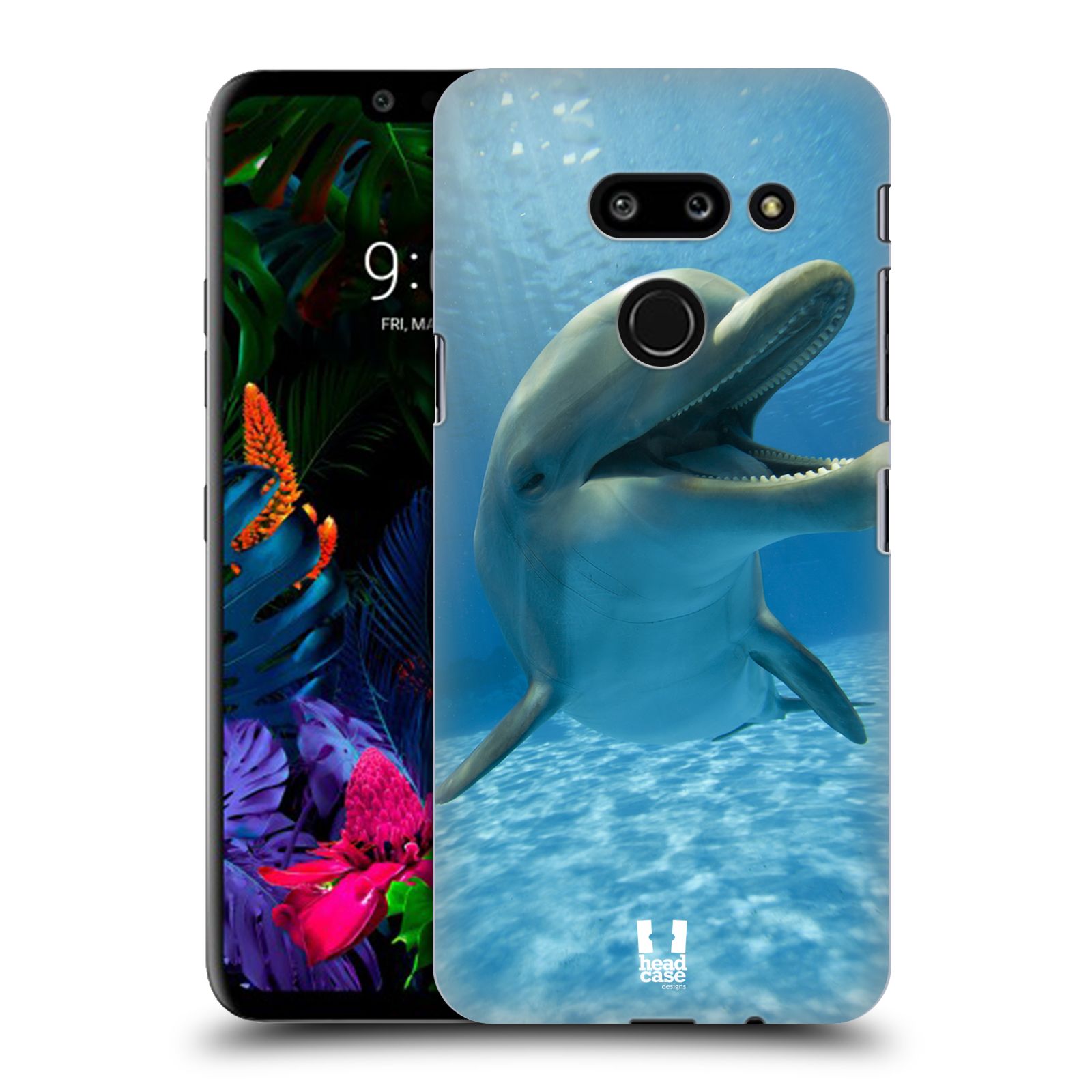 Zadní obal pro mobil LG G8 ThinQ - HEAD CASE - Svět zvířat delfín v moři