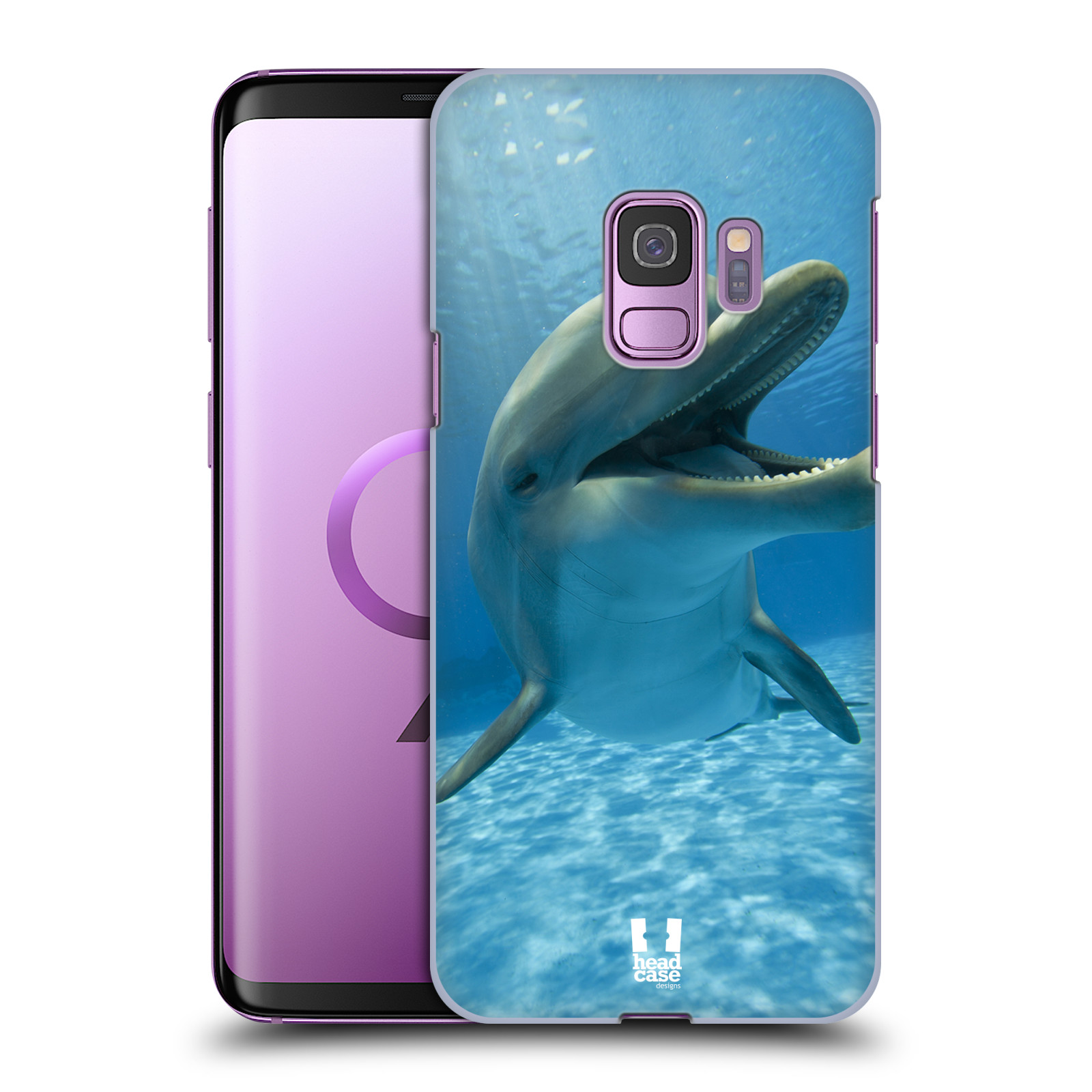 Zadní obal pro mobil Samsung Galaxy S9 - HEAD CASE - Svět zvířat delfín v moři