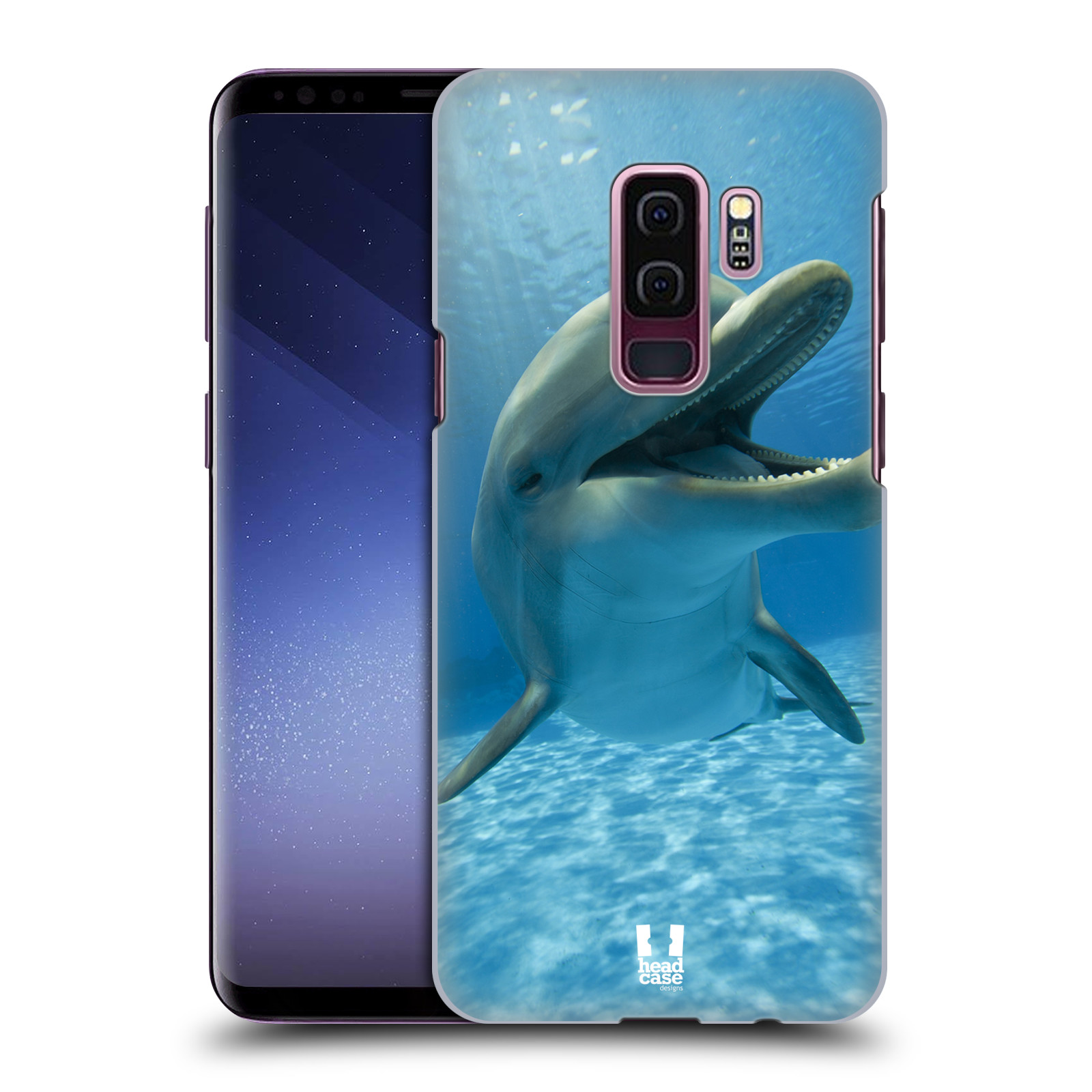 Zadní obal pro mobil Samsung Galaxy S9 PLUS - HEAD CASE - Svět zvířat delfín v moři