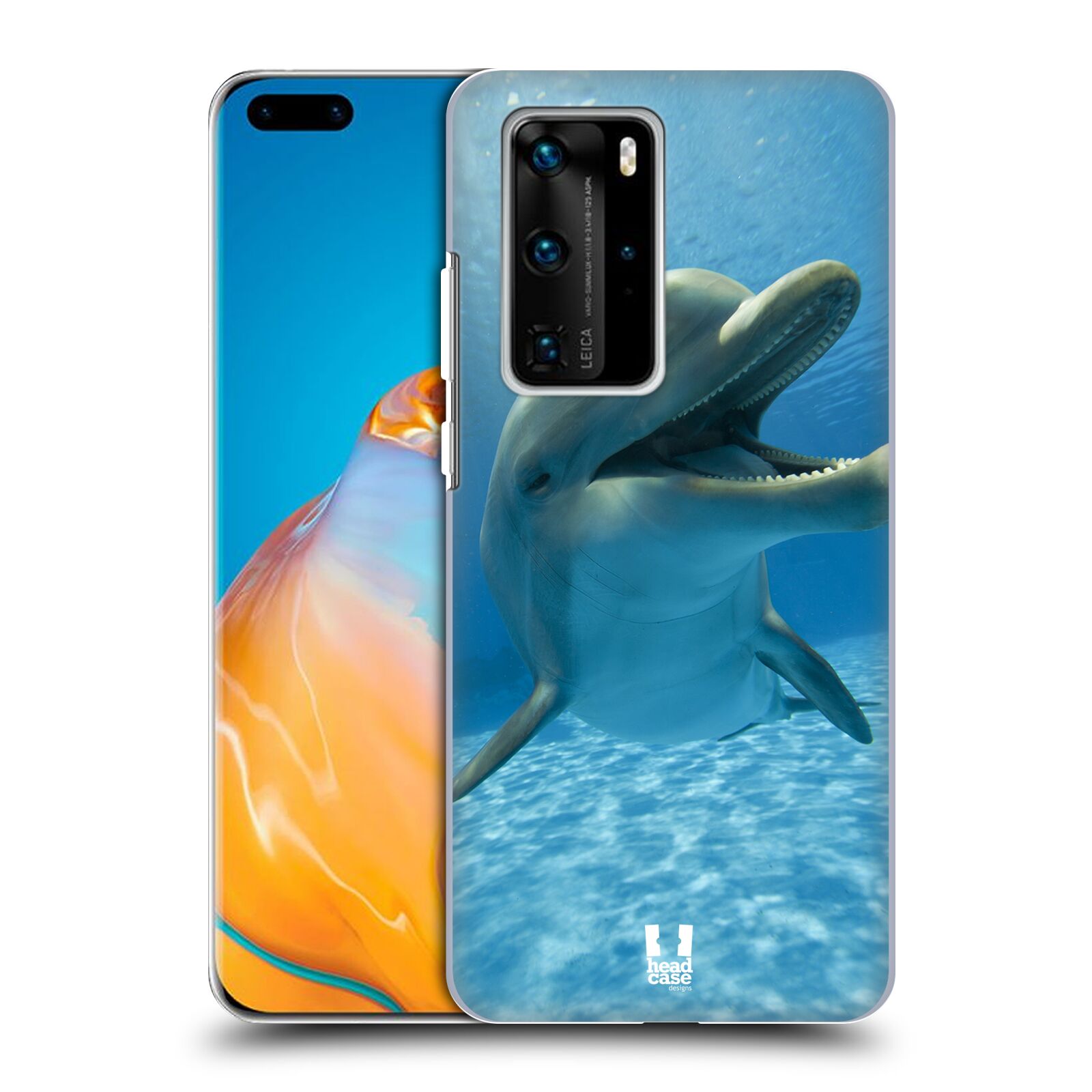 Zadní obal pro mobil Huawei P40 PRO / P40 PRO PLUS - HEAD CASE - Svět zvířat delfín v moři