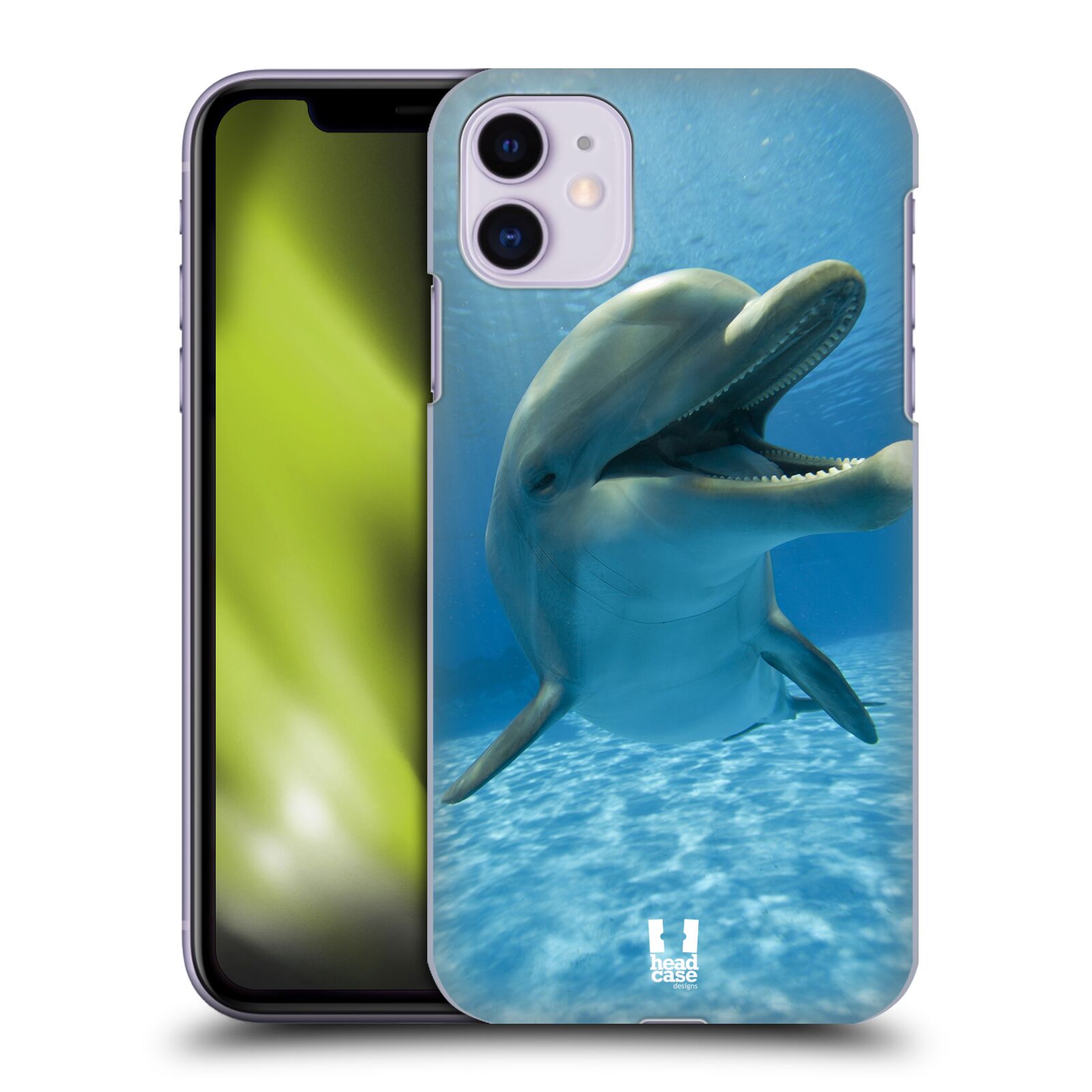 Zadní obal pro mobil Apple Iphone 11 - HEAD CASE - Svět zvířat delfín v moři