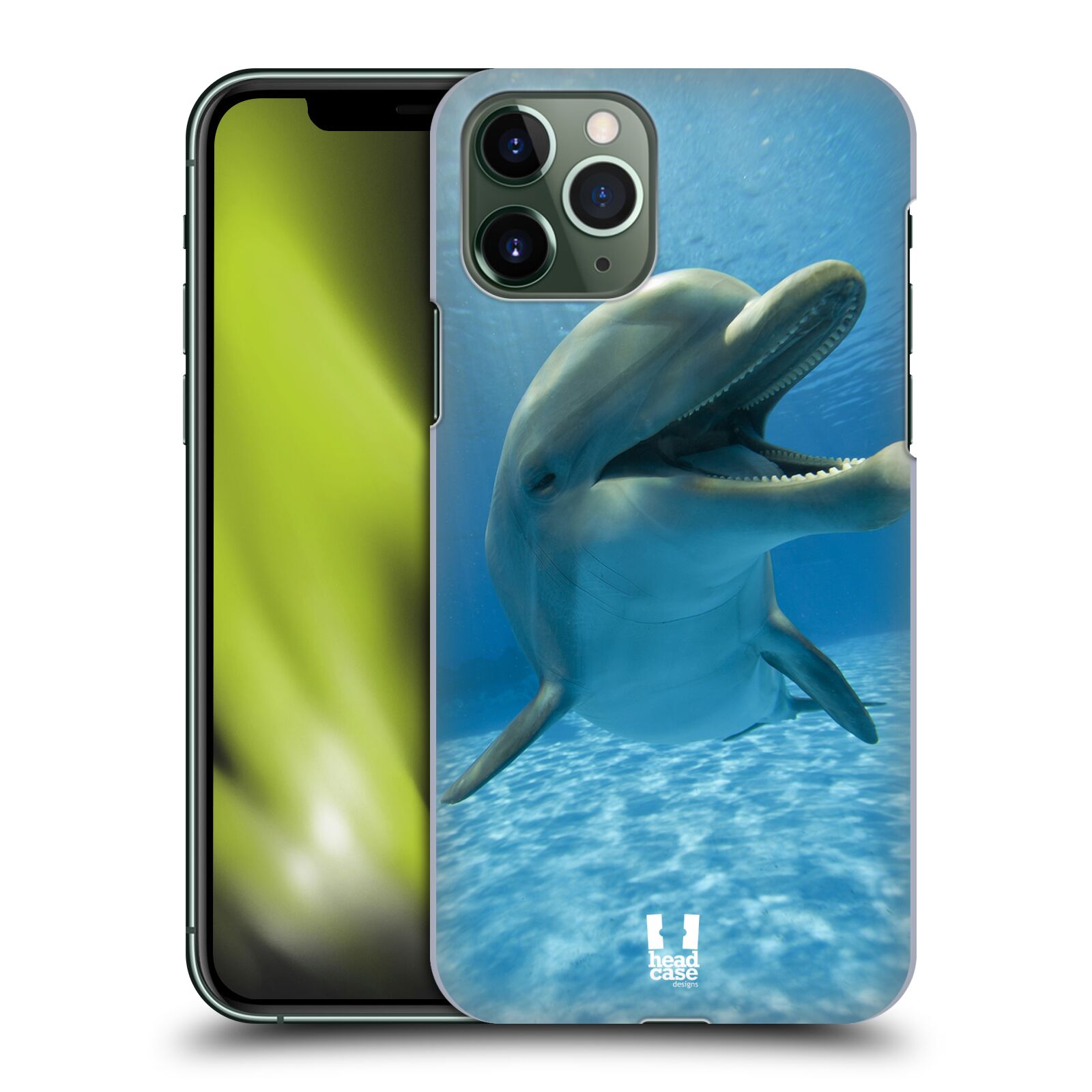 Zadní obal pro mobil Apple Iphone 11 PRO - HEAD CASE - Svět zvířat delfín v moři