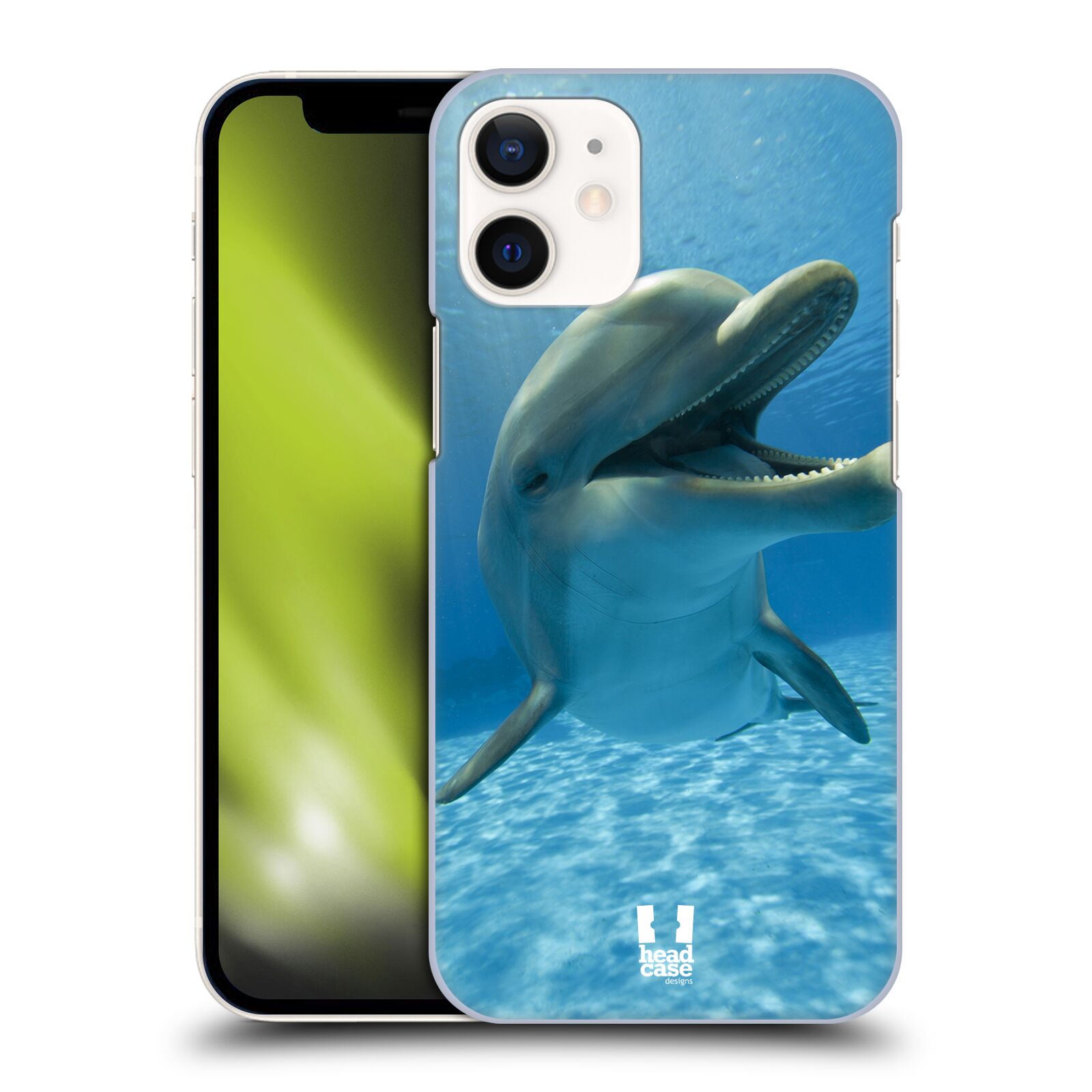 Zadní obal pro mobil Apple iPhone 12 MINI - HEAD CASE - Svět zvířat delfín v moři