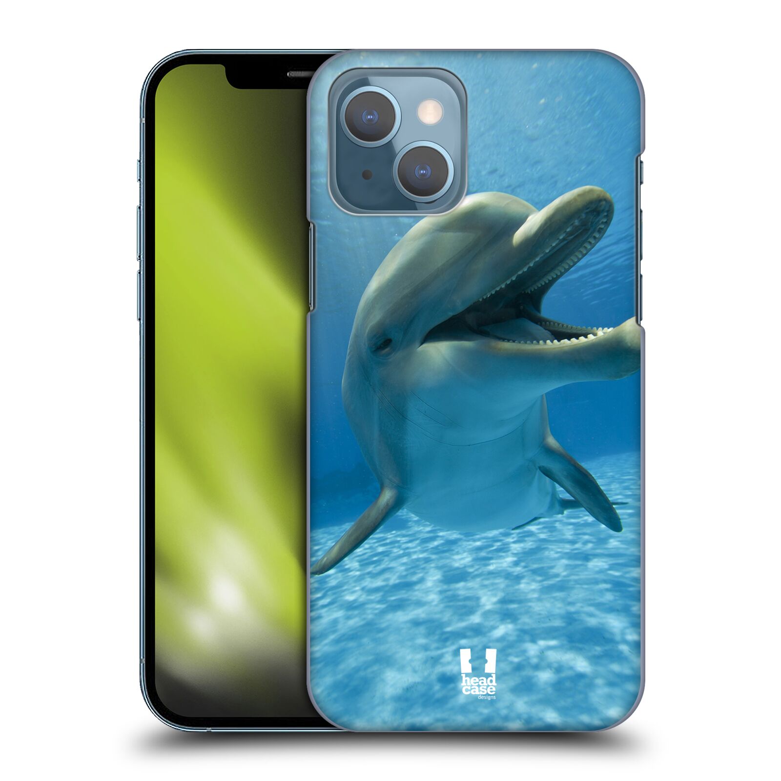 Zadní obal pro mobil Apple Iphone 13 - HEAD CASE - Svět zvířat delfín v moři