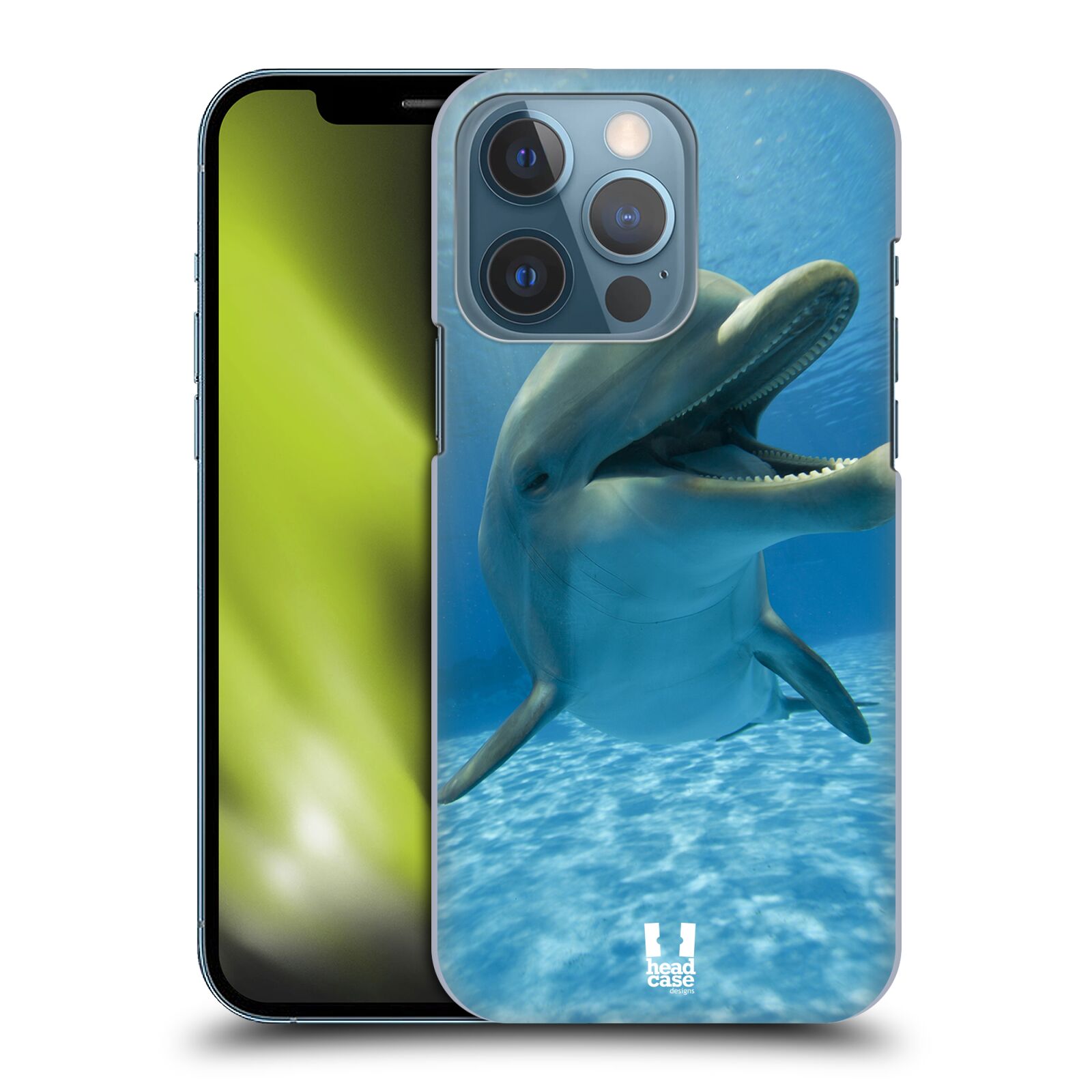 Zadní obal pro mobil Apple Iphone 13 PRO - HEAD CASE - Svět zvířat delfín v moři