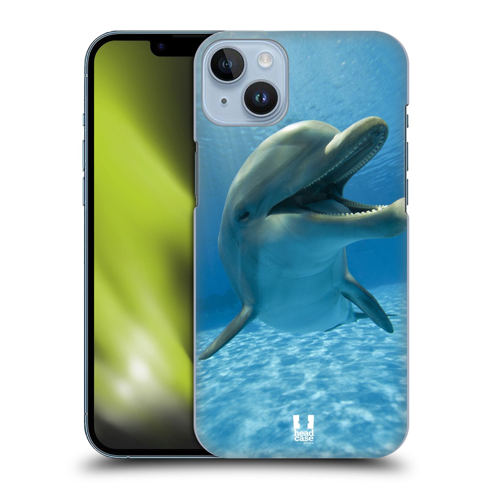 Zadní obal pro mobil Apple Iphone 14 PLUS - HEAD CASE - Svět zvířat delfín v moři