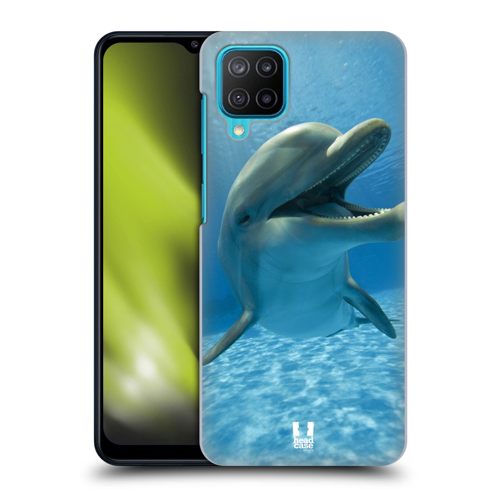 Zadní obal pro mobil Samsung Galaxy M12 - HEAD CASE - Svět zvířat delfín v moři