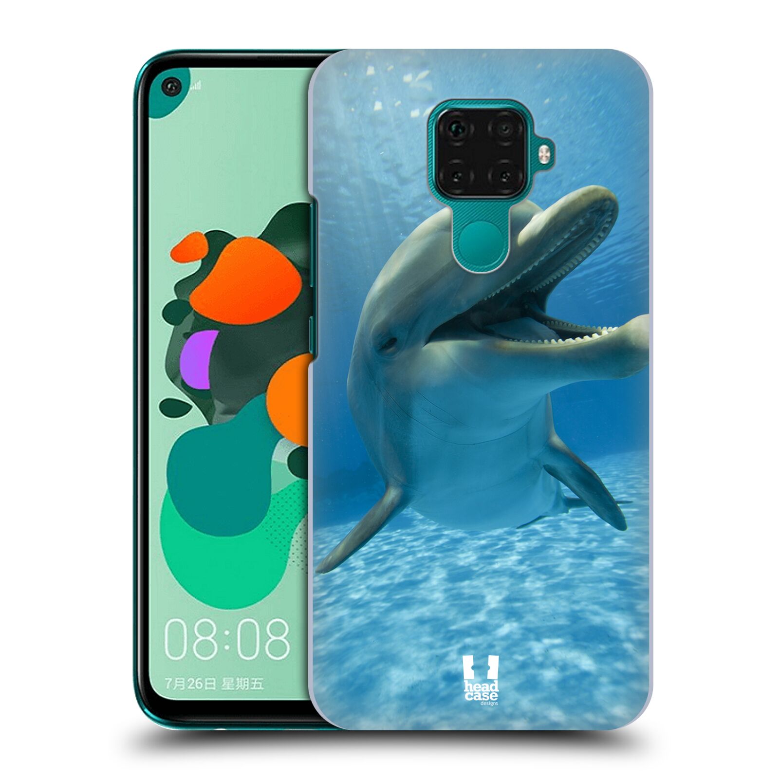 Zadní obal pro mobil Huawei Mate 30 LITE - HEAD CASE - Svět zvířat delfín v moři