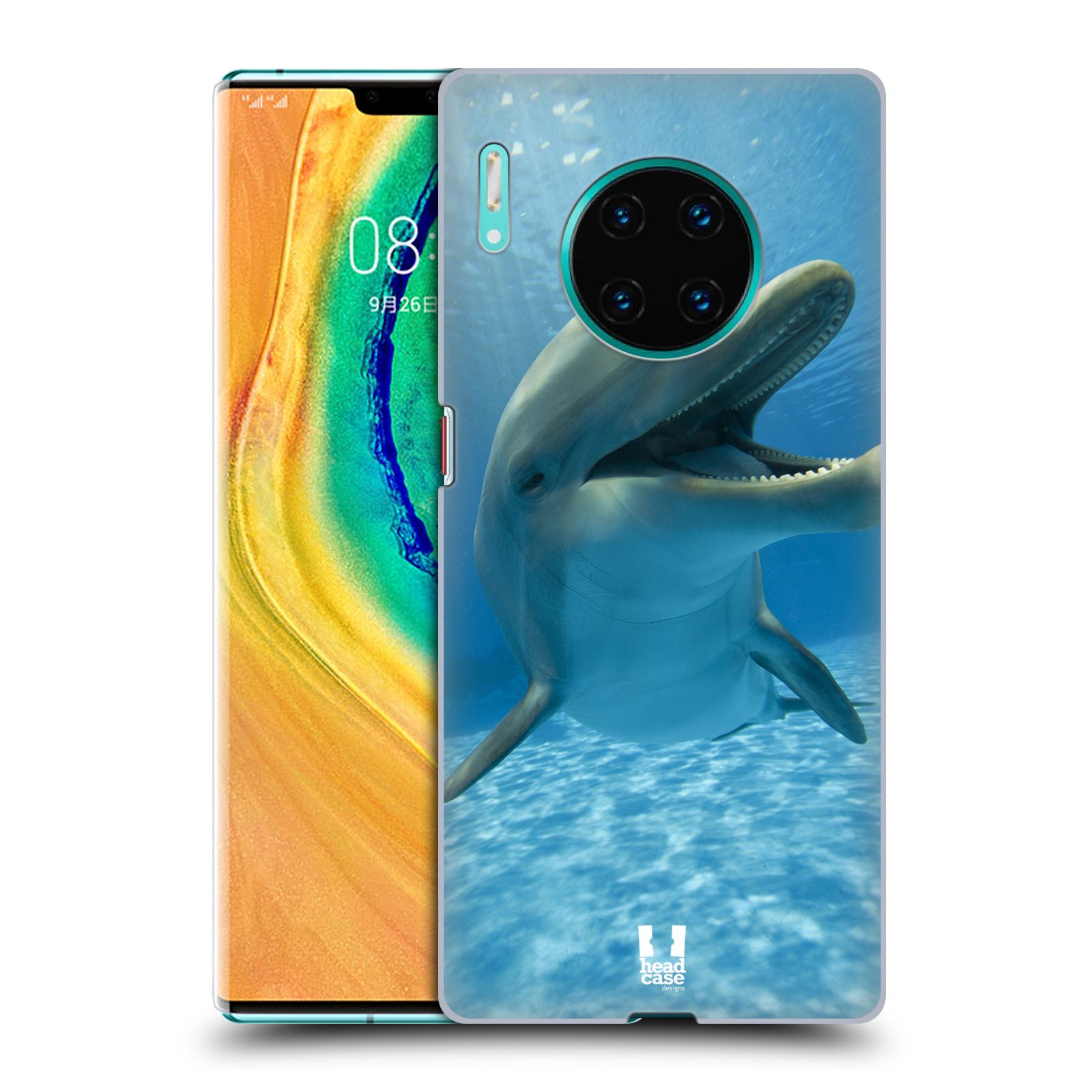 Zadní obal pro mobil Huawei Mate 30 PRO - HEAD CASE - Svět zvířat delfín v moři