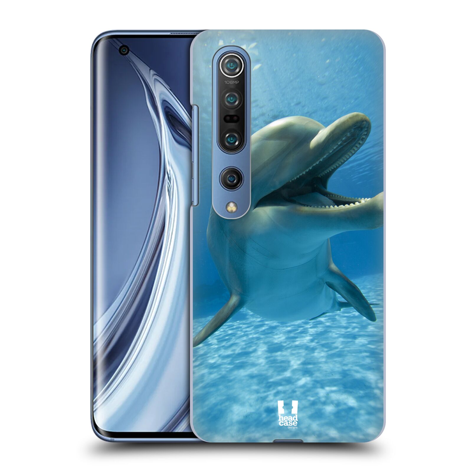 Zadní obal pro mobil Xiaomi Mi 10 / Mi 10 Pro - HEAD CASE - Svět zvířat delfín v moři