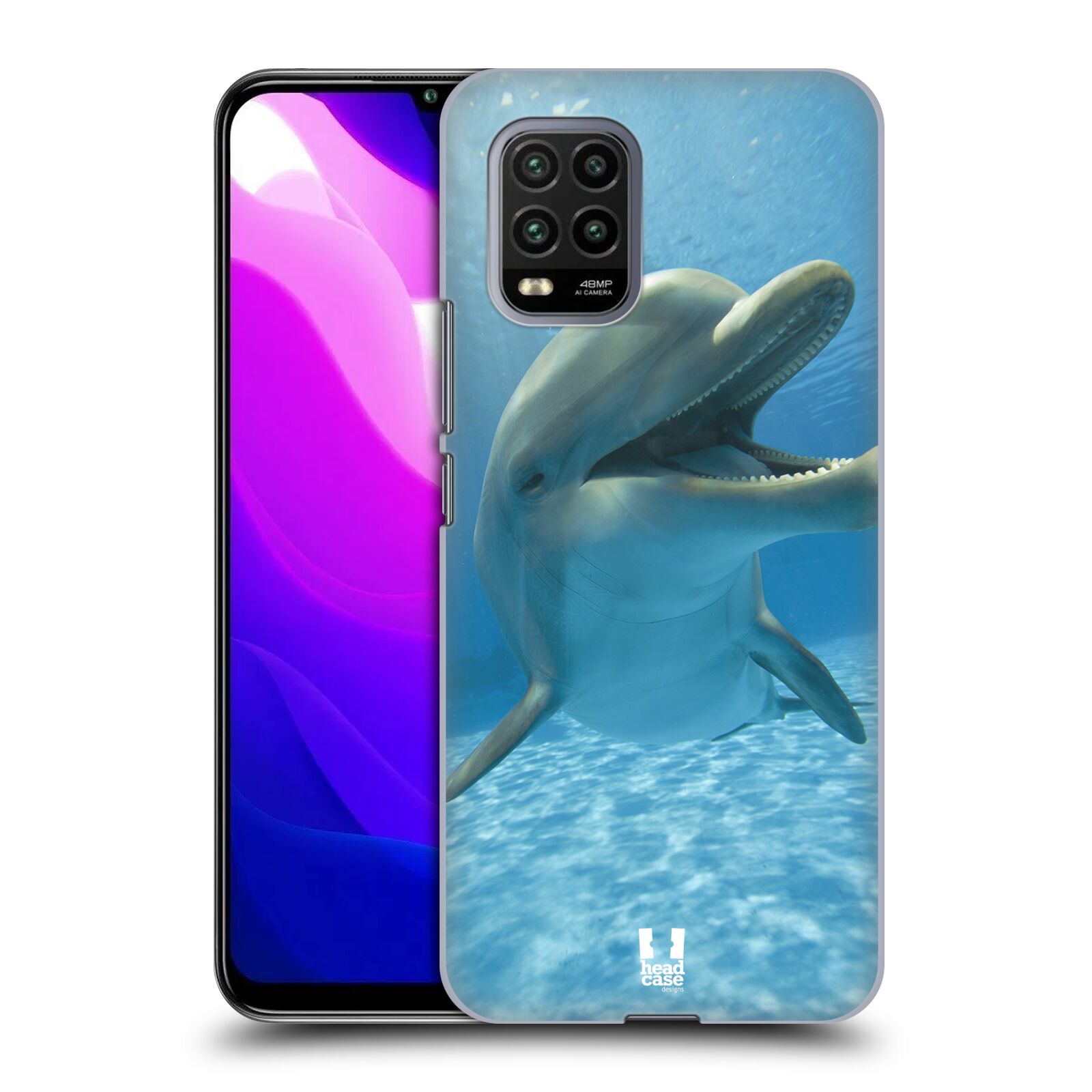 Zadní obal pro mobil Xiaomi Mi 10 LITE - HEAD CASE - Svět zvířat delfín v moři