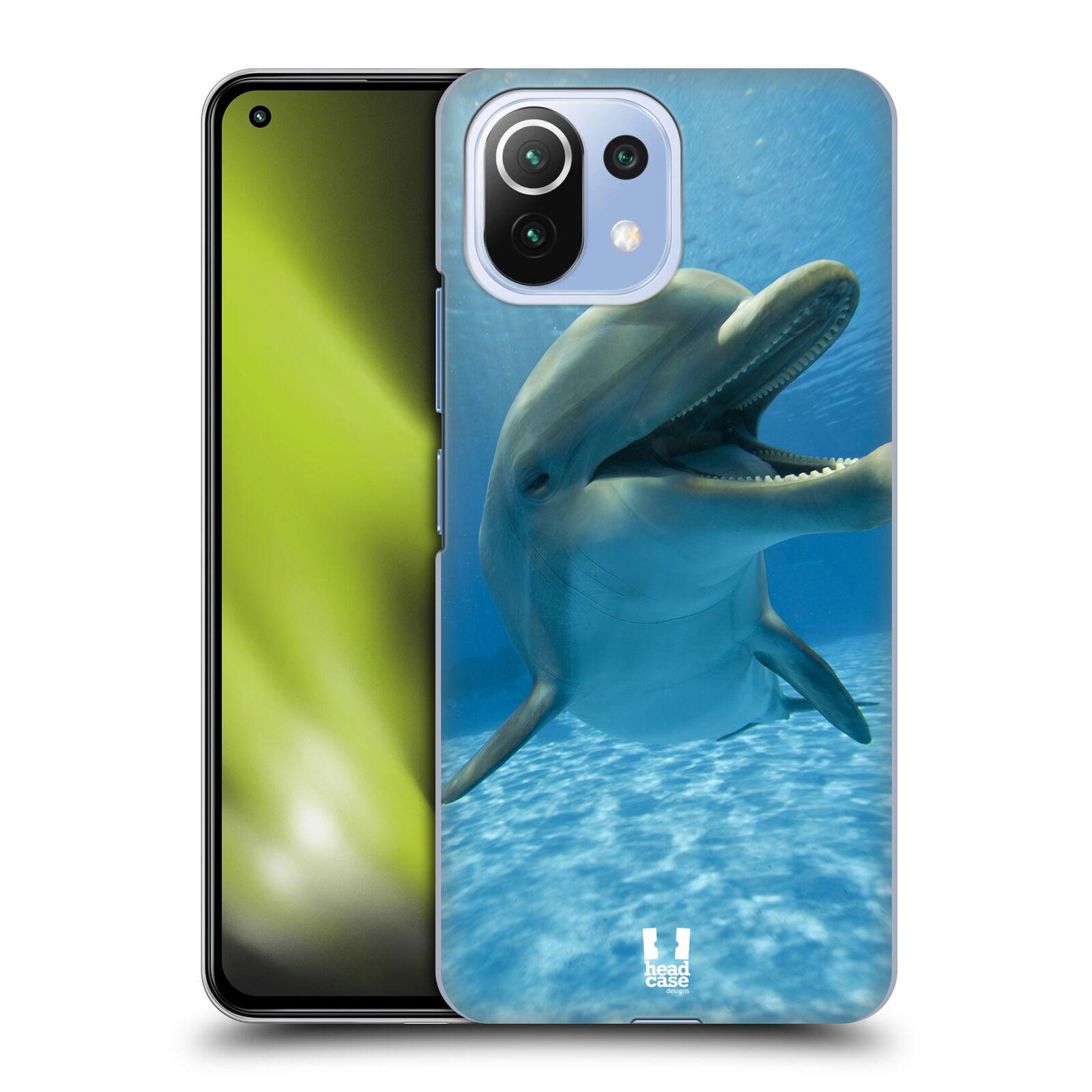 Zadní obal pro mobil Xiaomi Mi 11 Lite / Mi 11 Lite 5G - HEAD CASE - Svět zvířat delfín v moři
