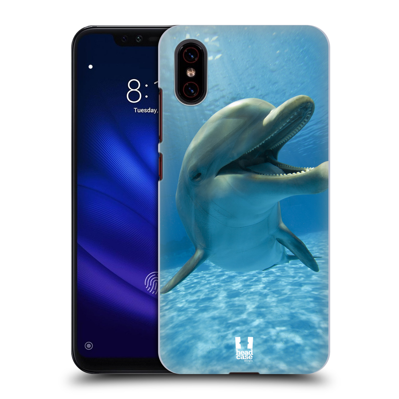 Zadní obal pro mobil Xiaomi Mi 8 PRO - HEAD CASE - Svět zvířat delfín v moři