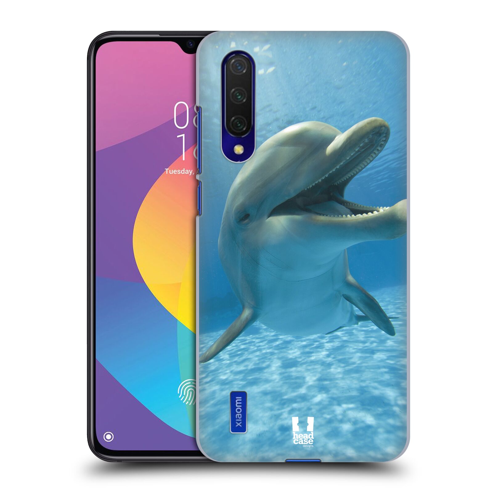 Zadní obal pro mobil Xiaomi Mi 9 LITE - HEAD CASE - Svět zvířat delfín v moři