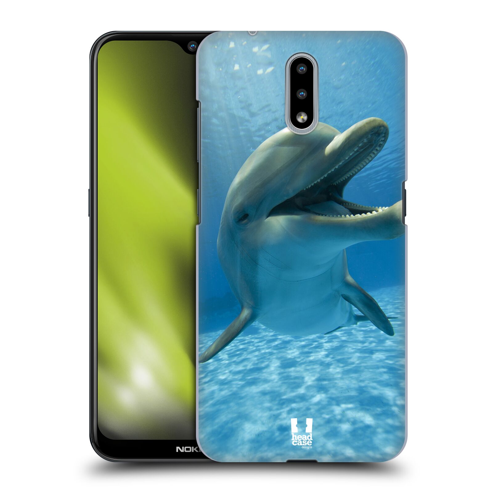Zadní obal pro mobil Nokia 2.3 - HEAD CASE - Svět zvířat delfín v moři