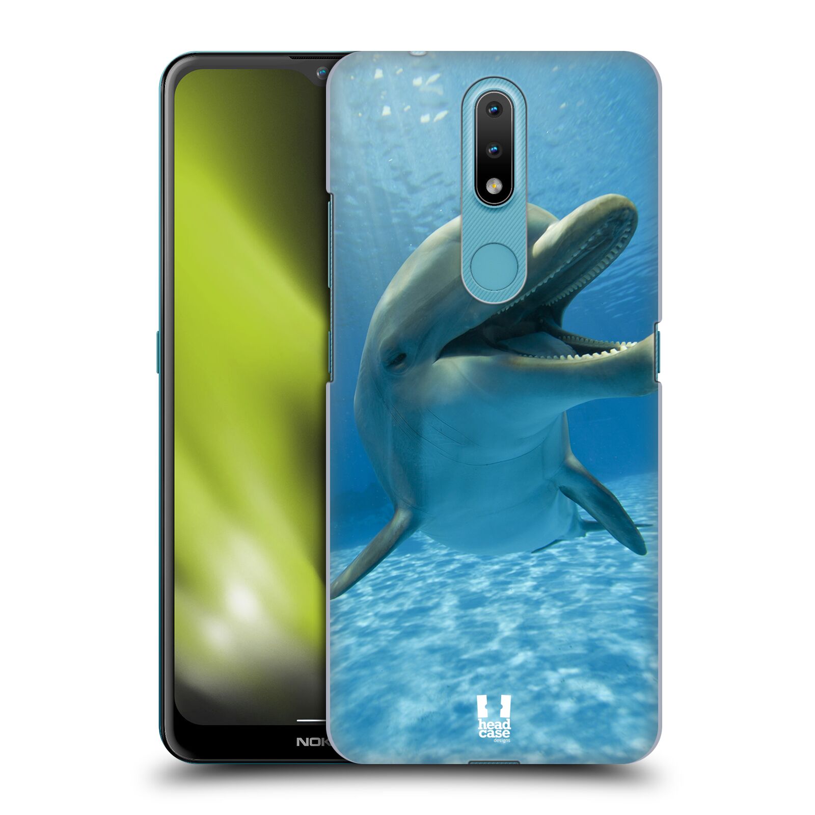 Zadní obal pro mobil Nokia 2.4 - HEAD CASE - Svět zvířat delfín v moři