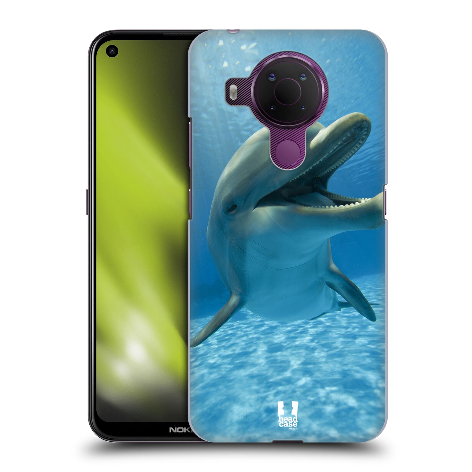 Zadní obal pro mobil Nokia 5.4 - HEAD CASE - Svět zvířat delfín v moři