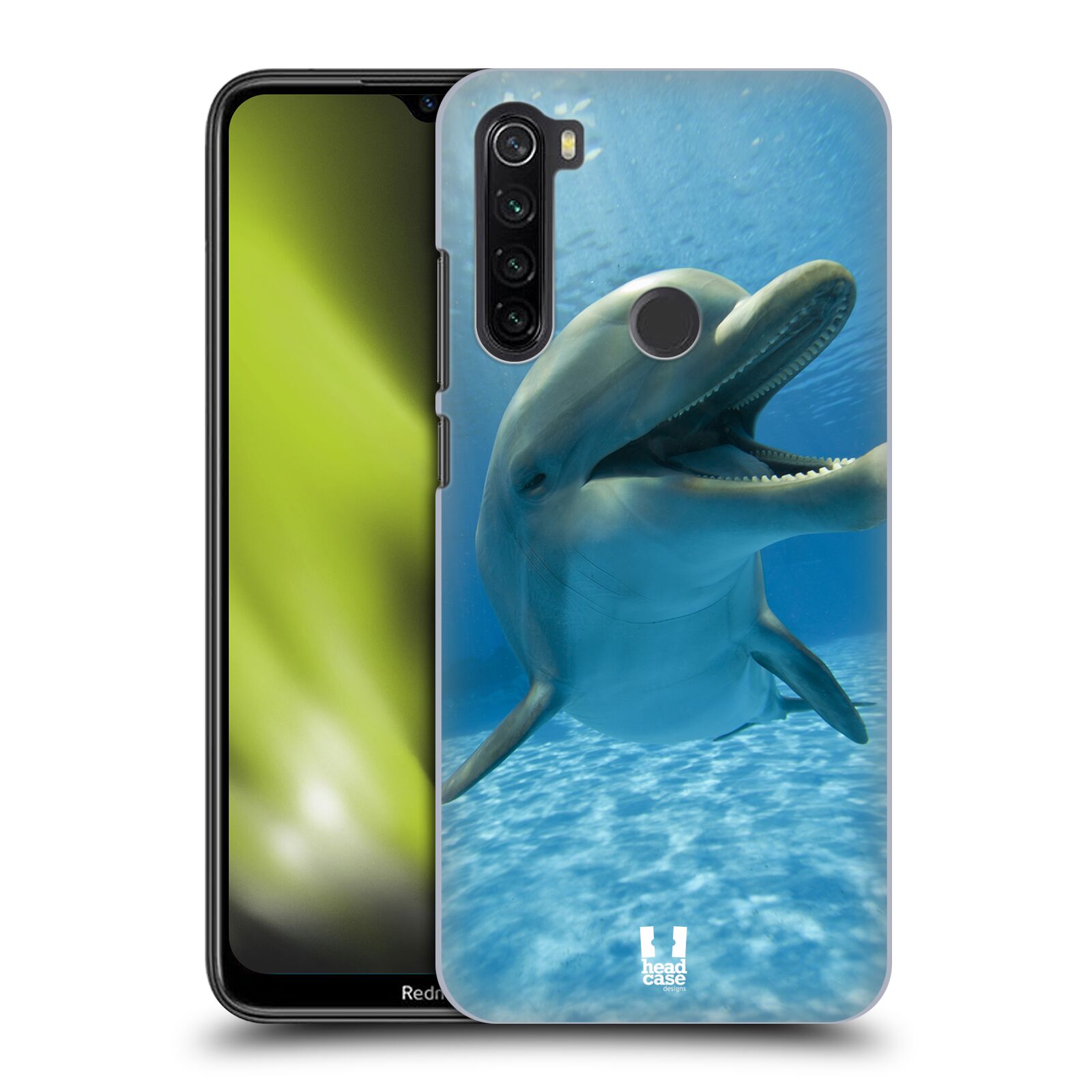 Zadní obal pro mobil Xiaomi Redmi Note 8T - HEAD CASE - Svět zvířat delfín v moři