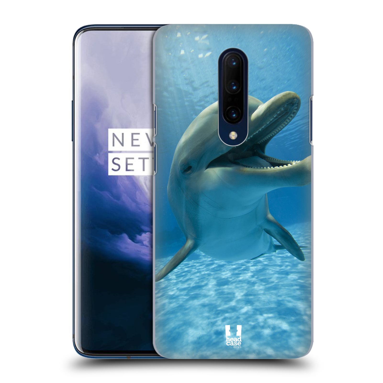 Zadní obal pro mobil OnePlus 7 PRO - HEAD CASE - Svět zvířat delfín v moři