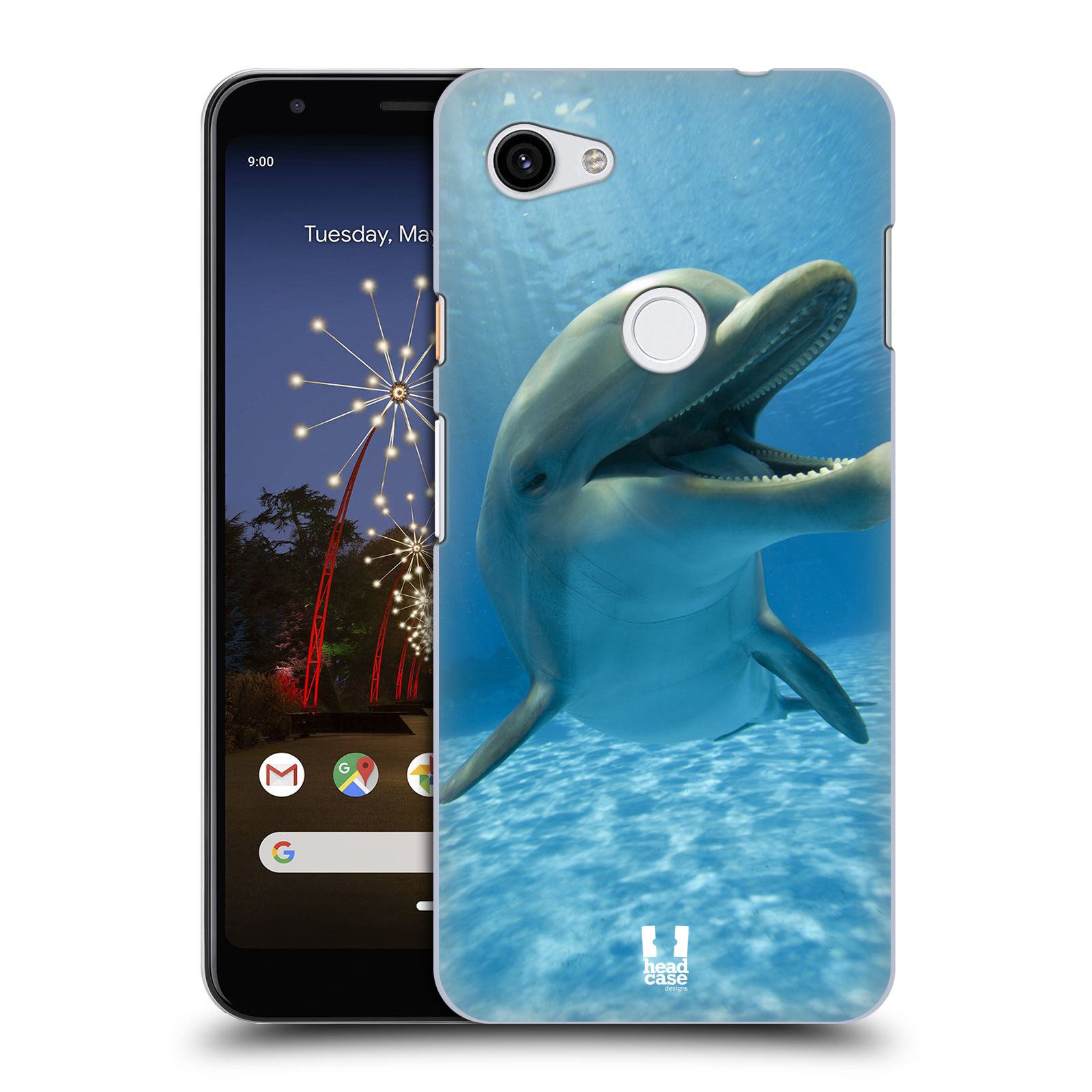 Zadní obal pro mobil Google Pixel 3a XL - HEAD CASE - Svět zvířat delfín v moři