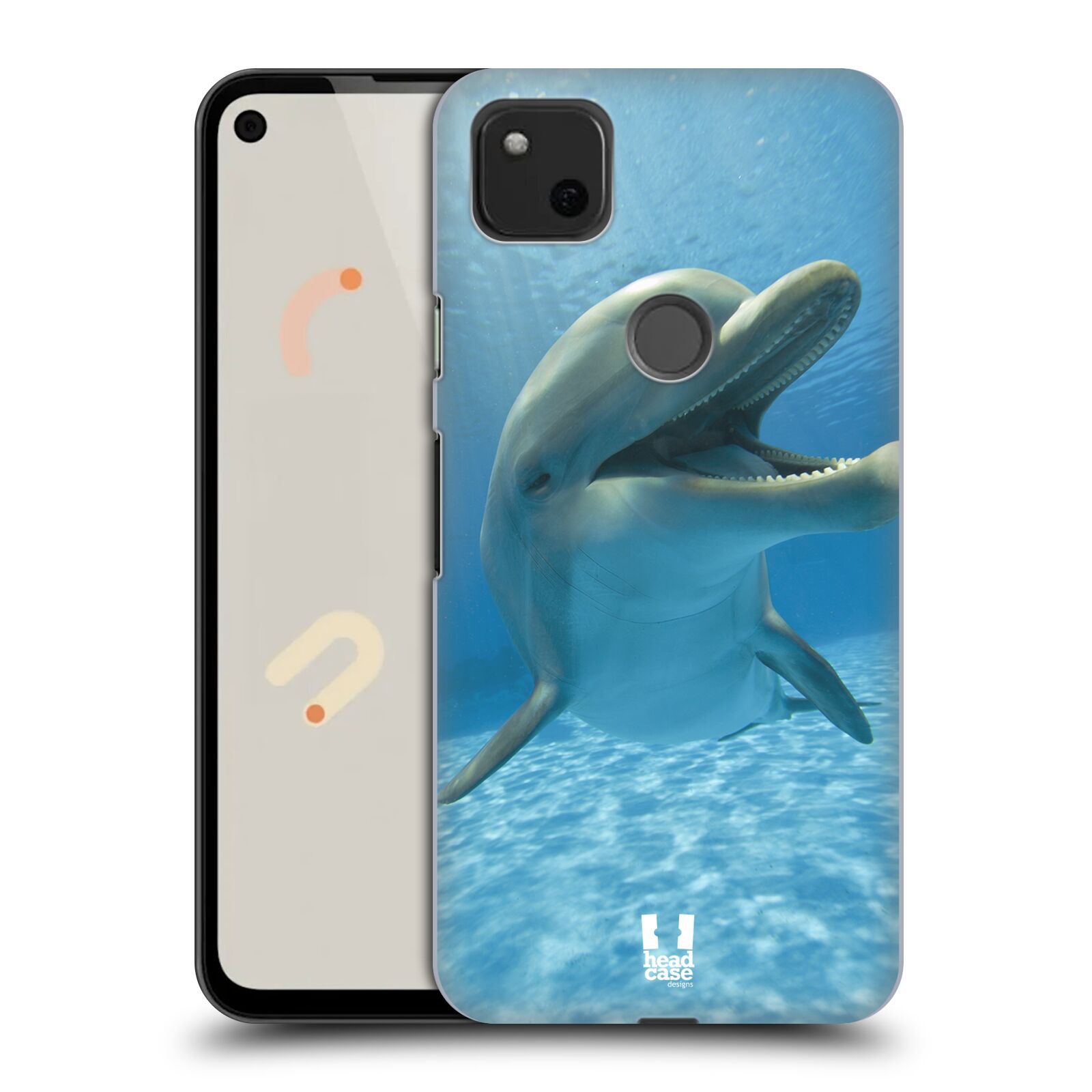 Zadní obal pro mobil Google Pixel 4a - HEAD CASE - Svět zvířat delfín v moři