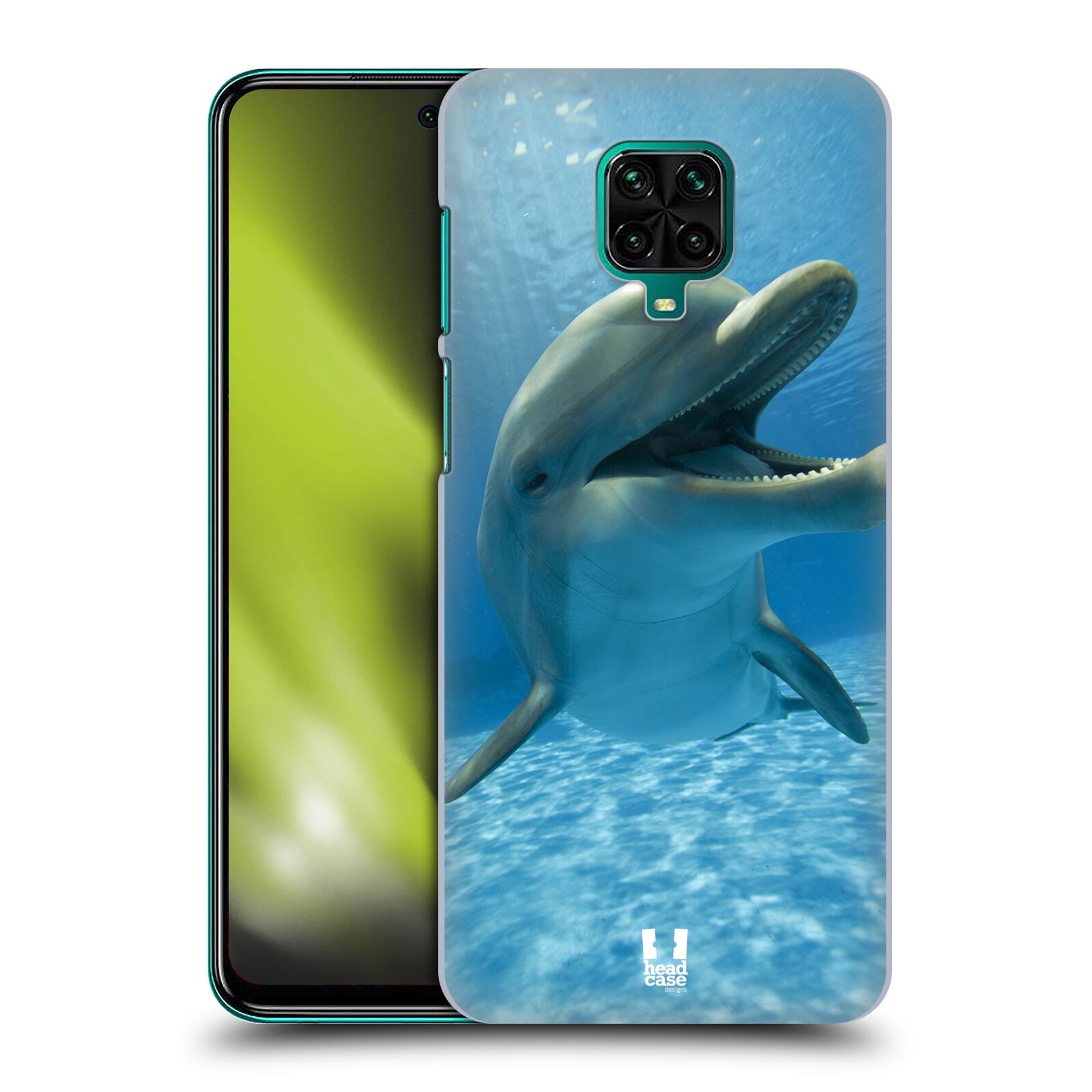 Zadní obal pro mobil Xiaomi Redmi Note 9 Pro - HEAD CASE - Svět zvířat delfín v moři
