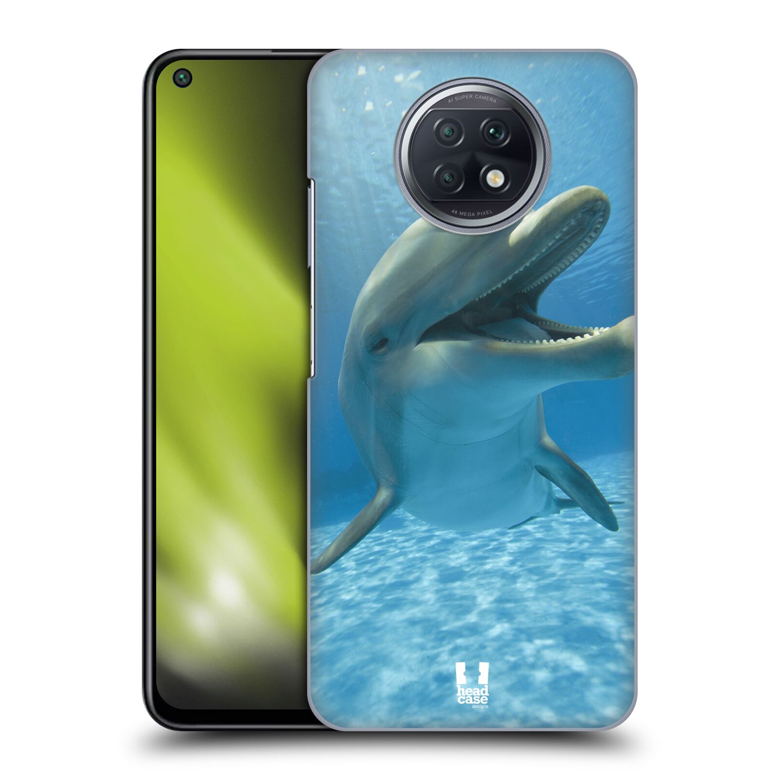 Zadní obal pro mobil Xiaomi Redmi Note 9T - HEAD CASE - Svět zvířat delfín v moři