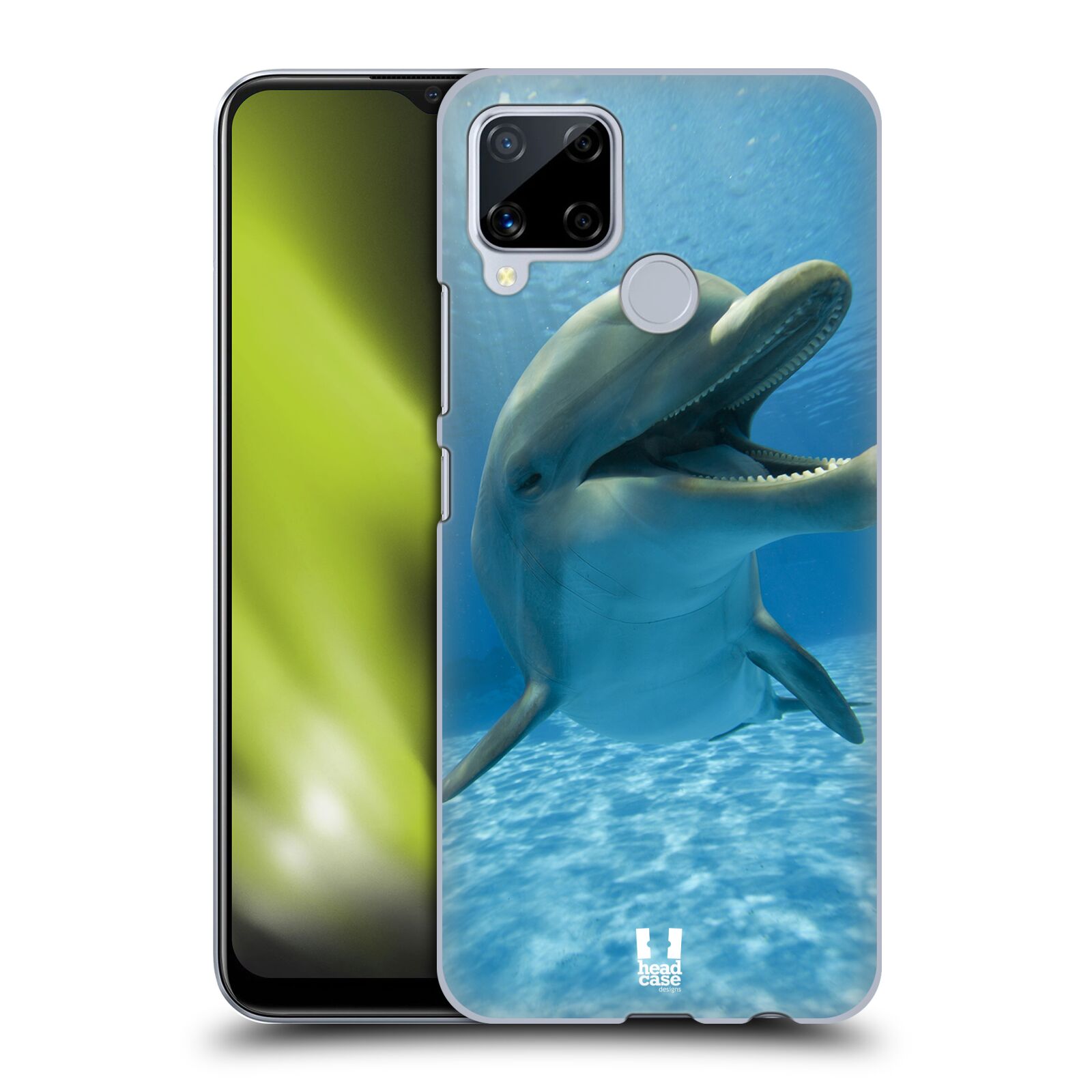 Zadní obal pro mobil Realme C15 - HEAD CASE - Svět zvířat delfín v moři