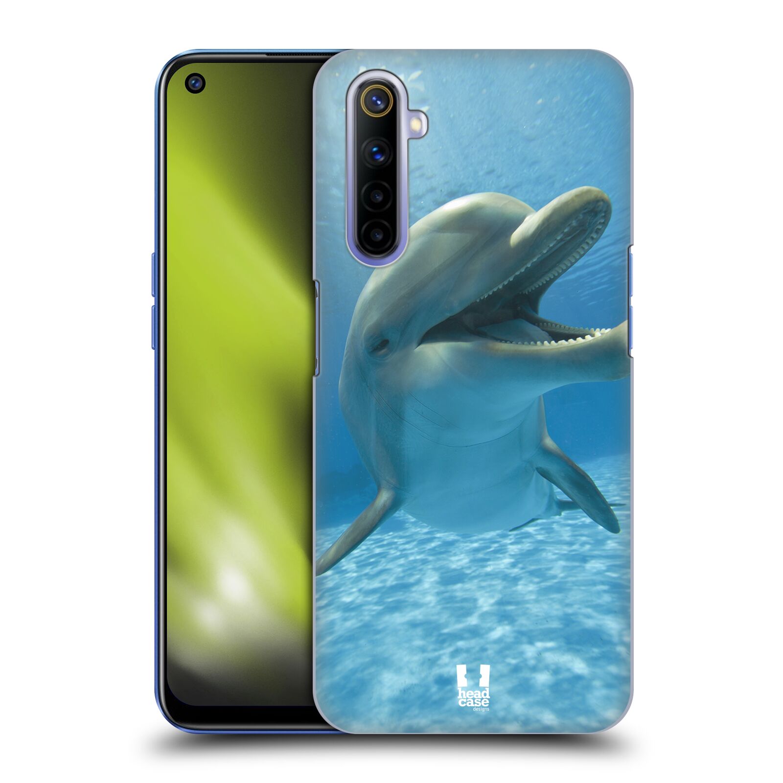 Zadní obal pro mobil Realme 6 - HEAD CASE - Svět zvířat delfín v moři