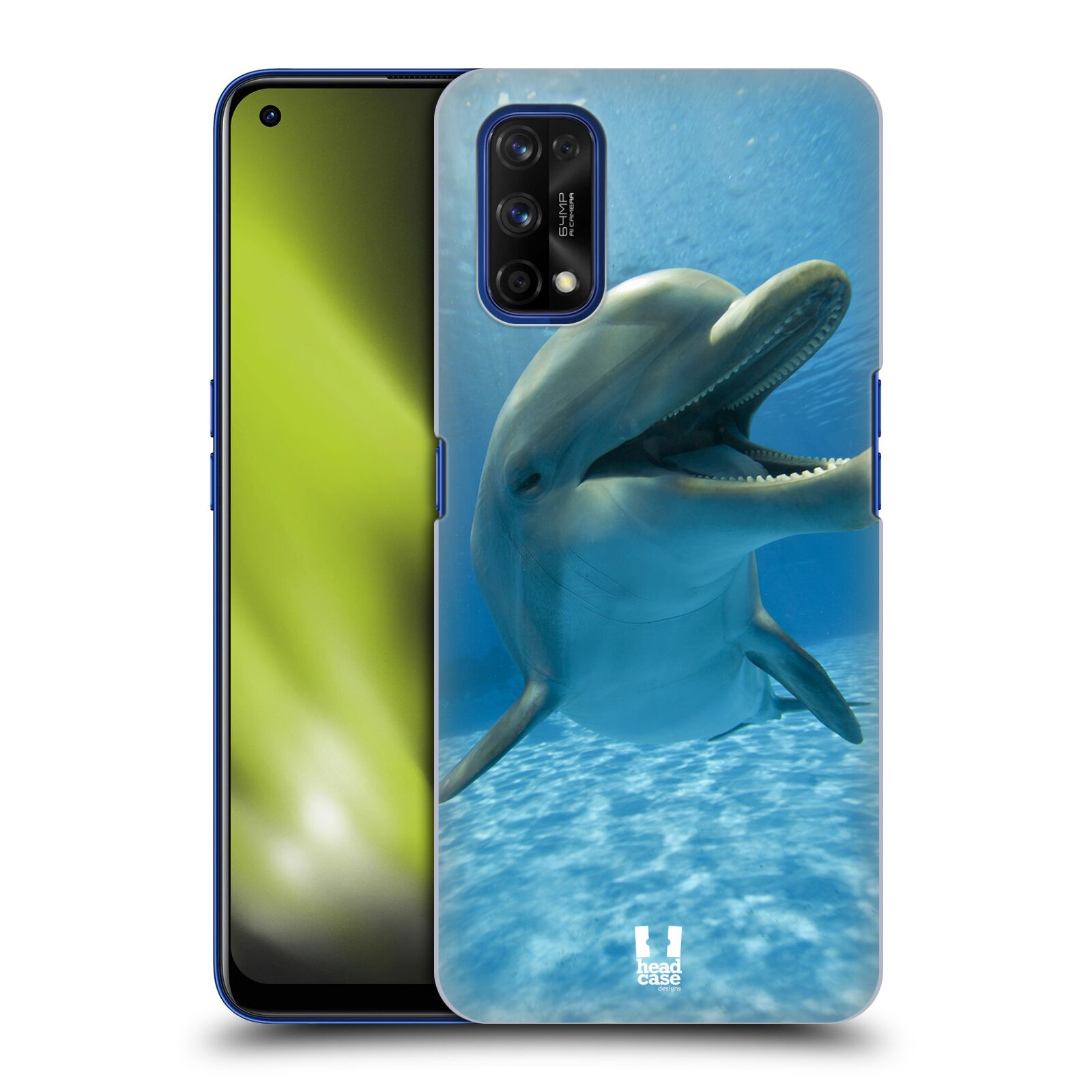 Zadní obal pro mobil Realme 7 PRO - HEAD CASE - Svět zvířat delfín v moři