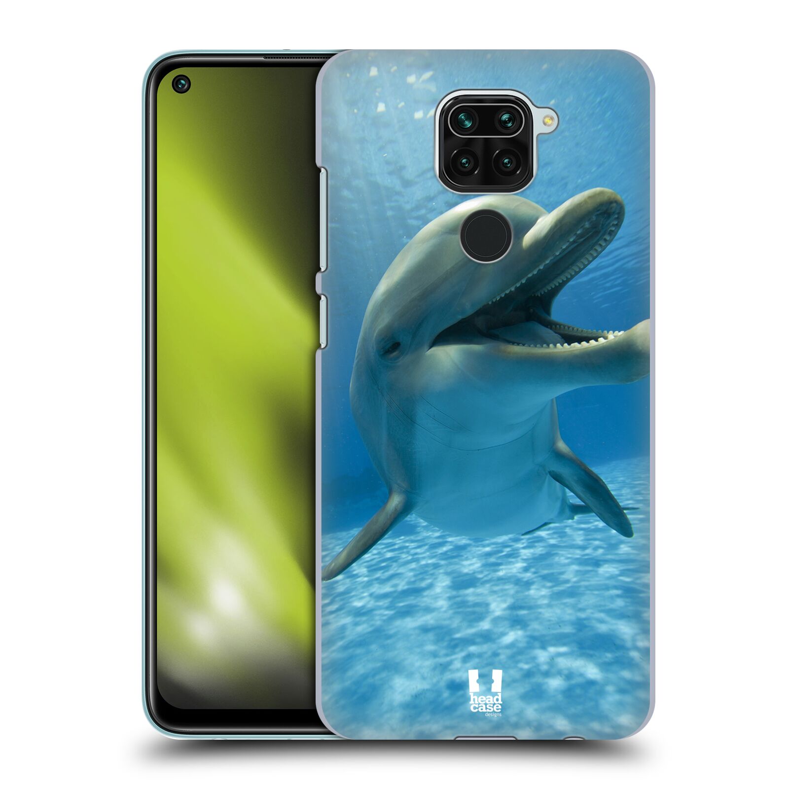 Zadní obal pro mobil Xiaomi Redmi Note 9 - HEAD CASE - Svět zvířat delfín v moři
