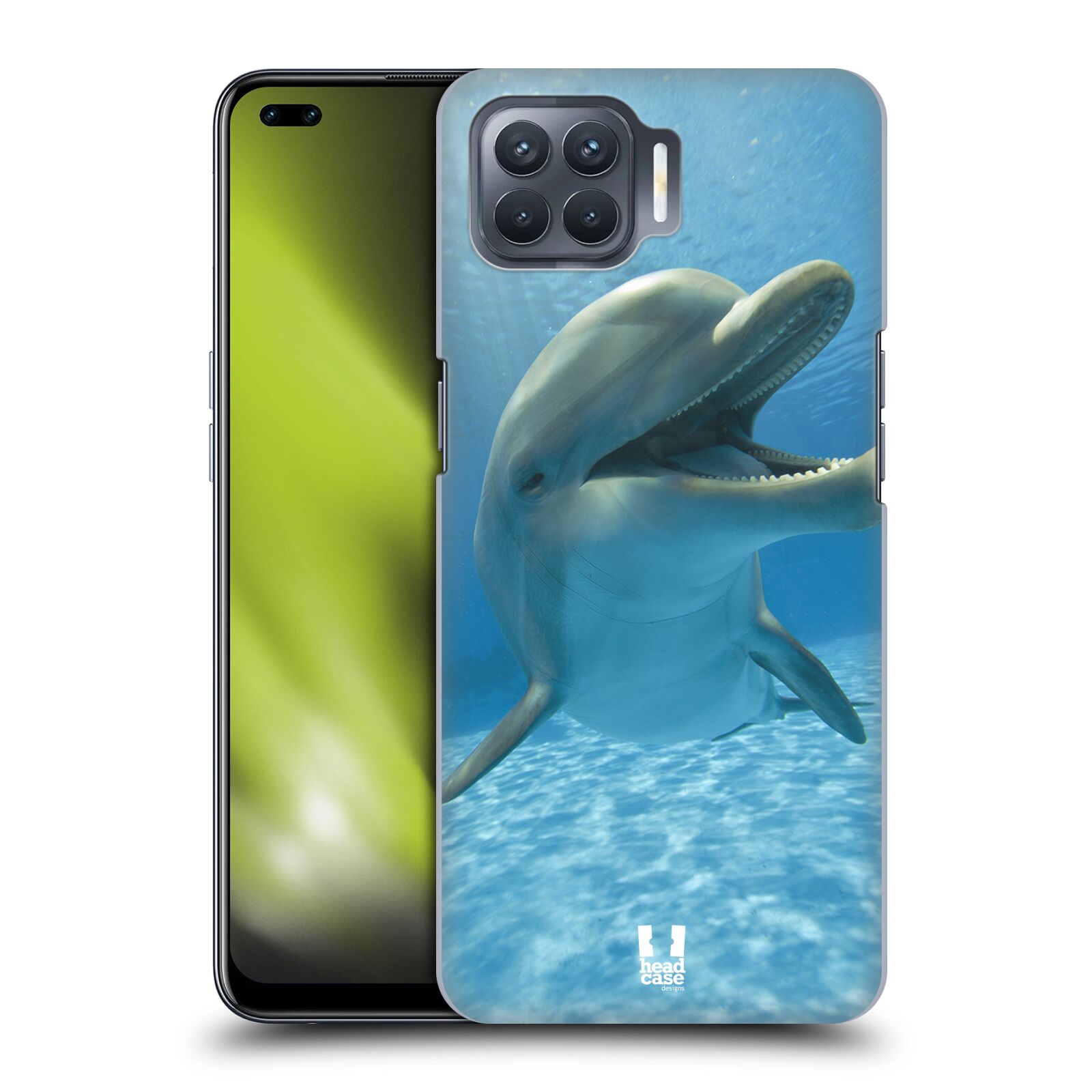 Zadní obal pro mobil Oppo Reno 4 LITE - HEAD CASE - Svět zvířat delfín v moři