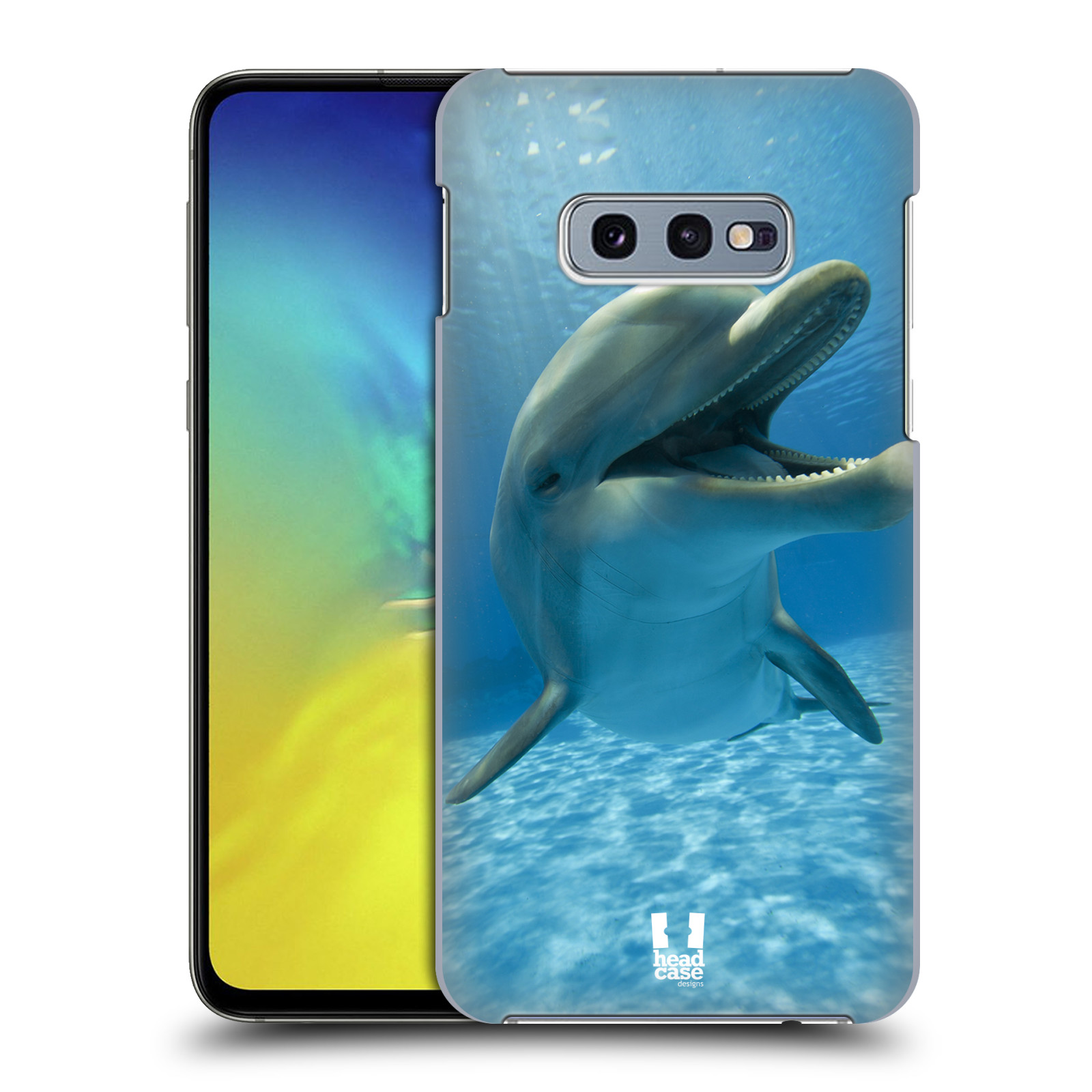 Zadní obal pro mobil Samsung Galaxy S10e - HEAD CASE - Svět zvířat delfín v moři