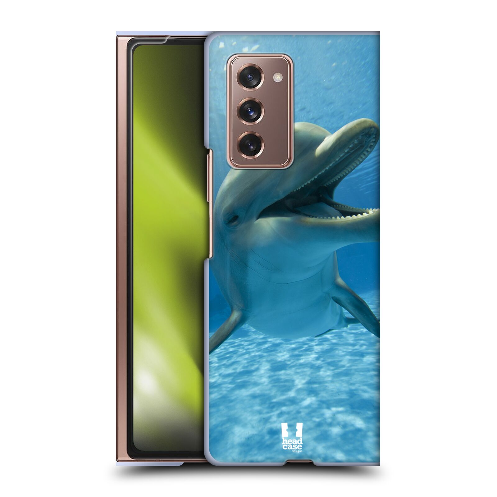 Zadní obal pro mobil Samsung Galaxy Z Fold 2 5G - HEAD CASE - Svět zvířat delfín v moři
