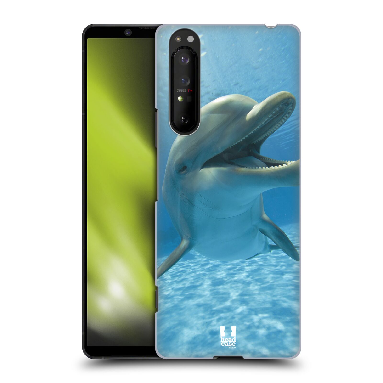 Zadní obal pro mobil Sony Xperia 1 II - HEAD CASE - Svět zvířat delfín v moři