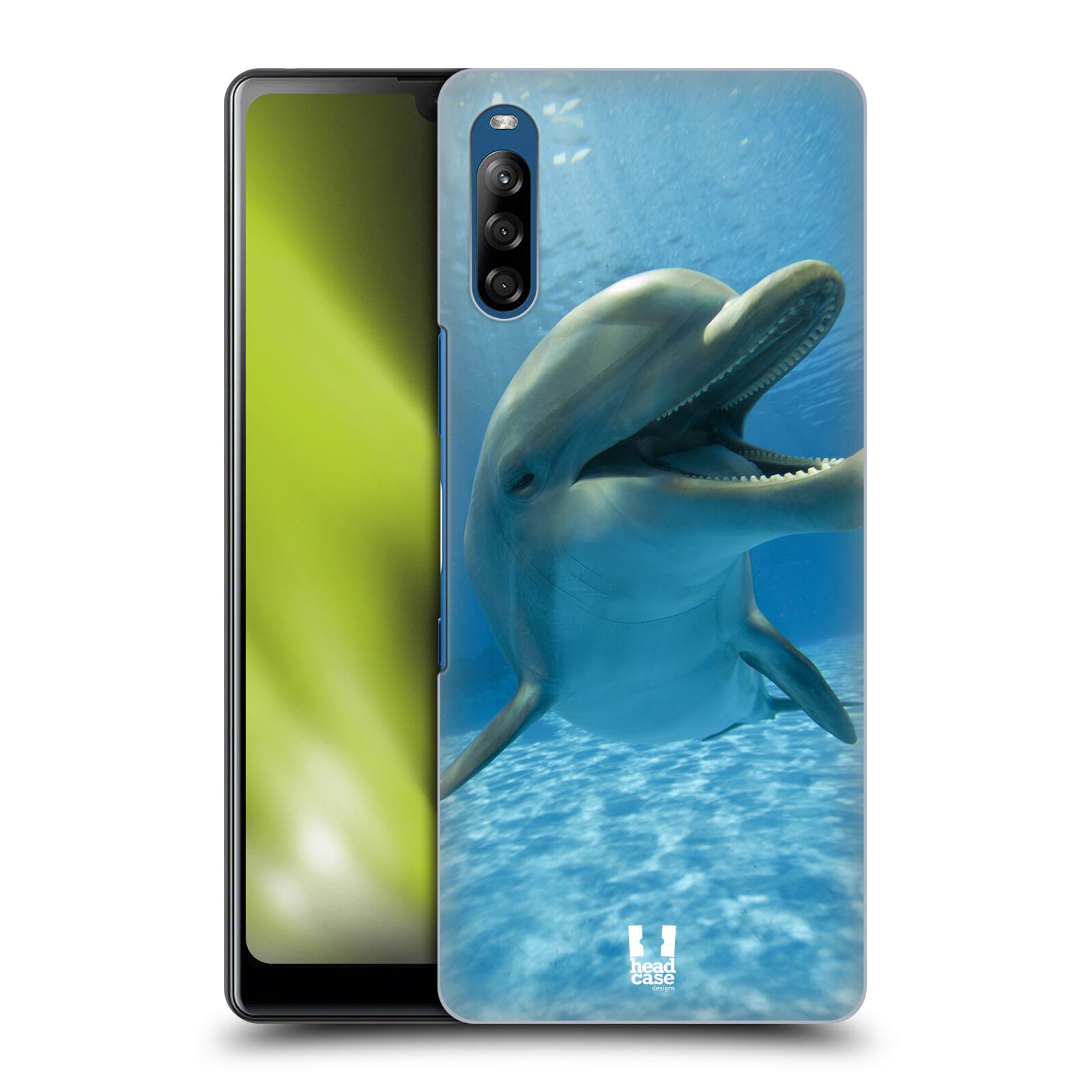 Zadní obal pro mobil Sony Xperia L4 - HEAD CASE - Svět zvířat delfín v moři
