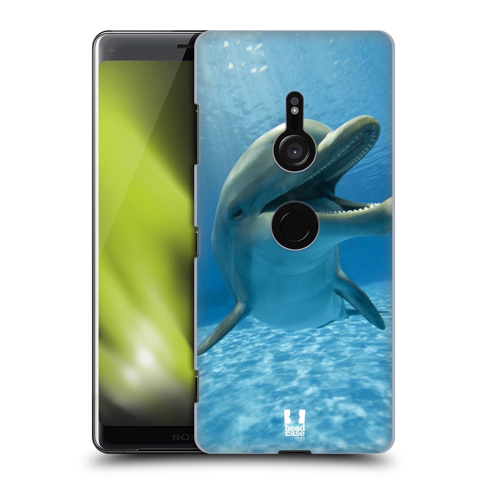 Zadní obal pro mobil Sony Xperia XZ3 - HEAD CASE - Svět zvířat delfín v moři