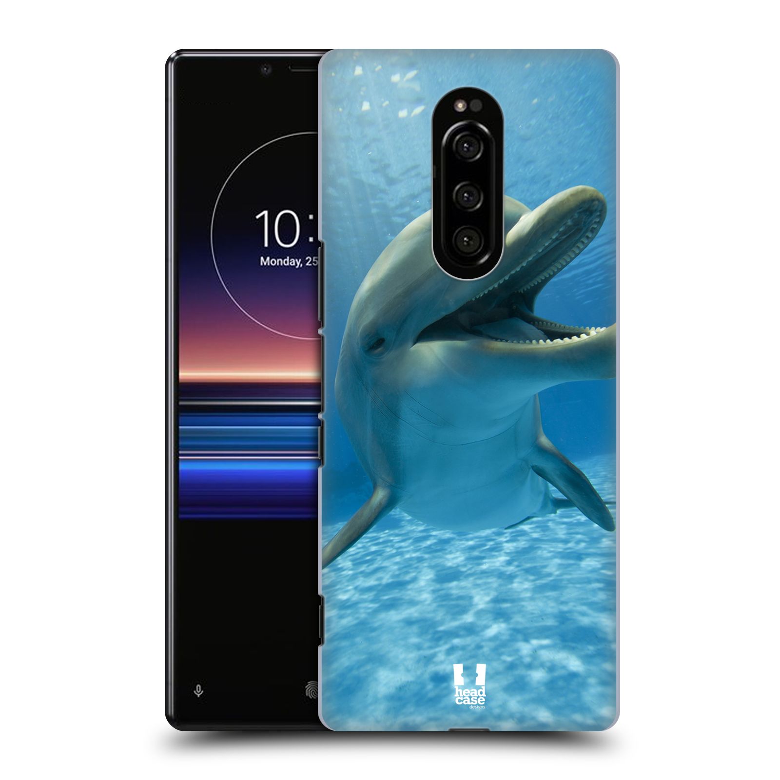 Zadní obal pro mobil Sony Xperia 1 - HEAD CASE - Svět zvířat delfín v moři