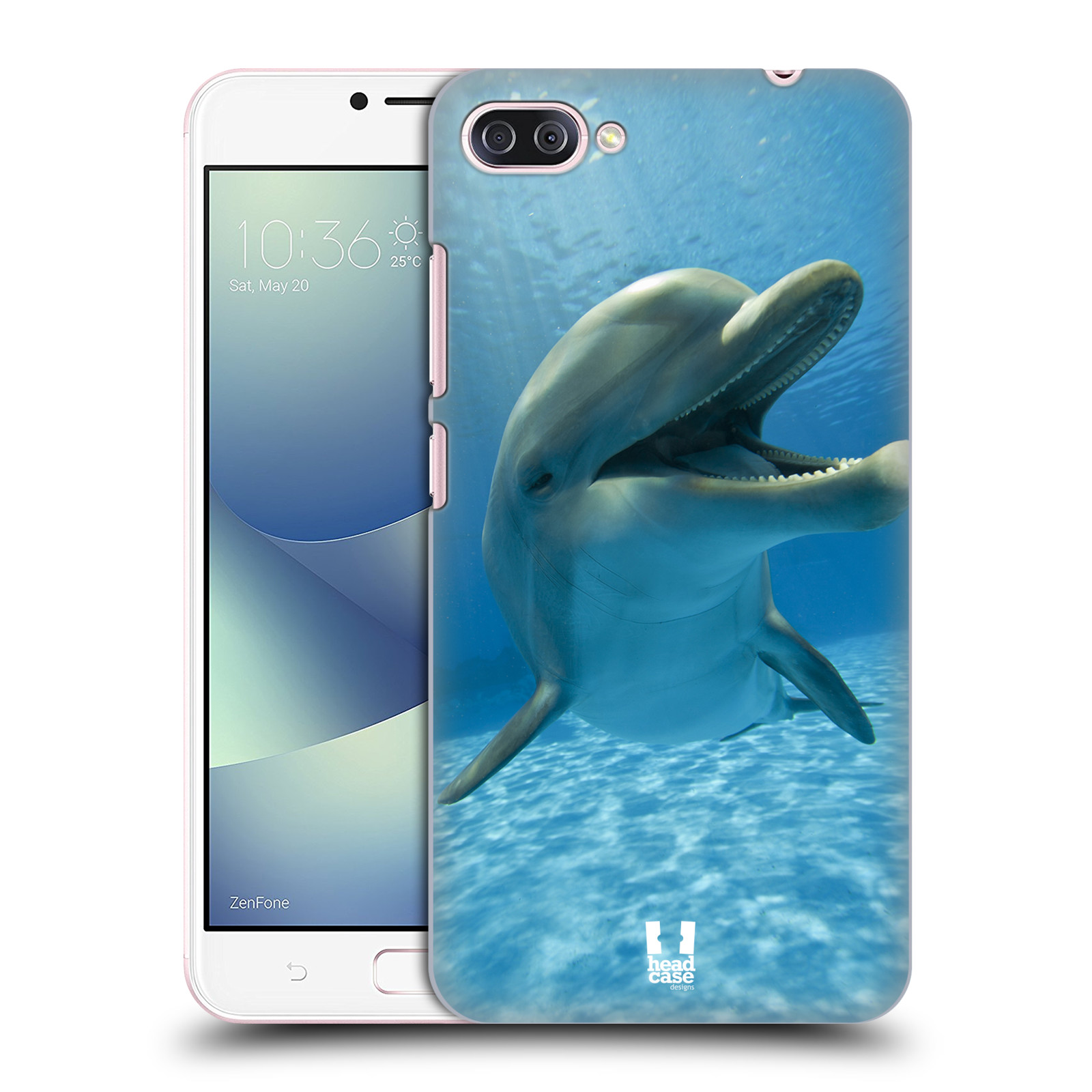 Zadní obal pro mobil Asus Zenfone 4 MAX / 4 MAX PRO (ZC554KL) - HEAD CASE - Svět zvířat delfín v moři