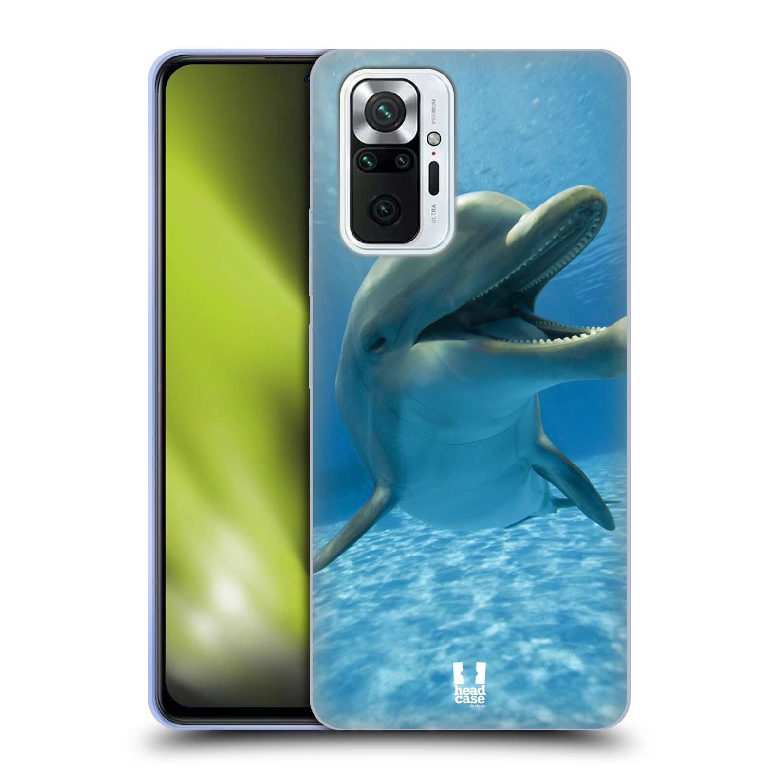 Zadní obal pro mobil Xiaomi Redmi Note 10 PRO - HEAD CASE - Svět zvířat delfín v moři