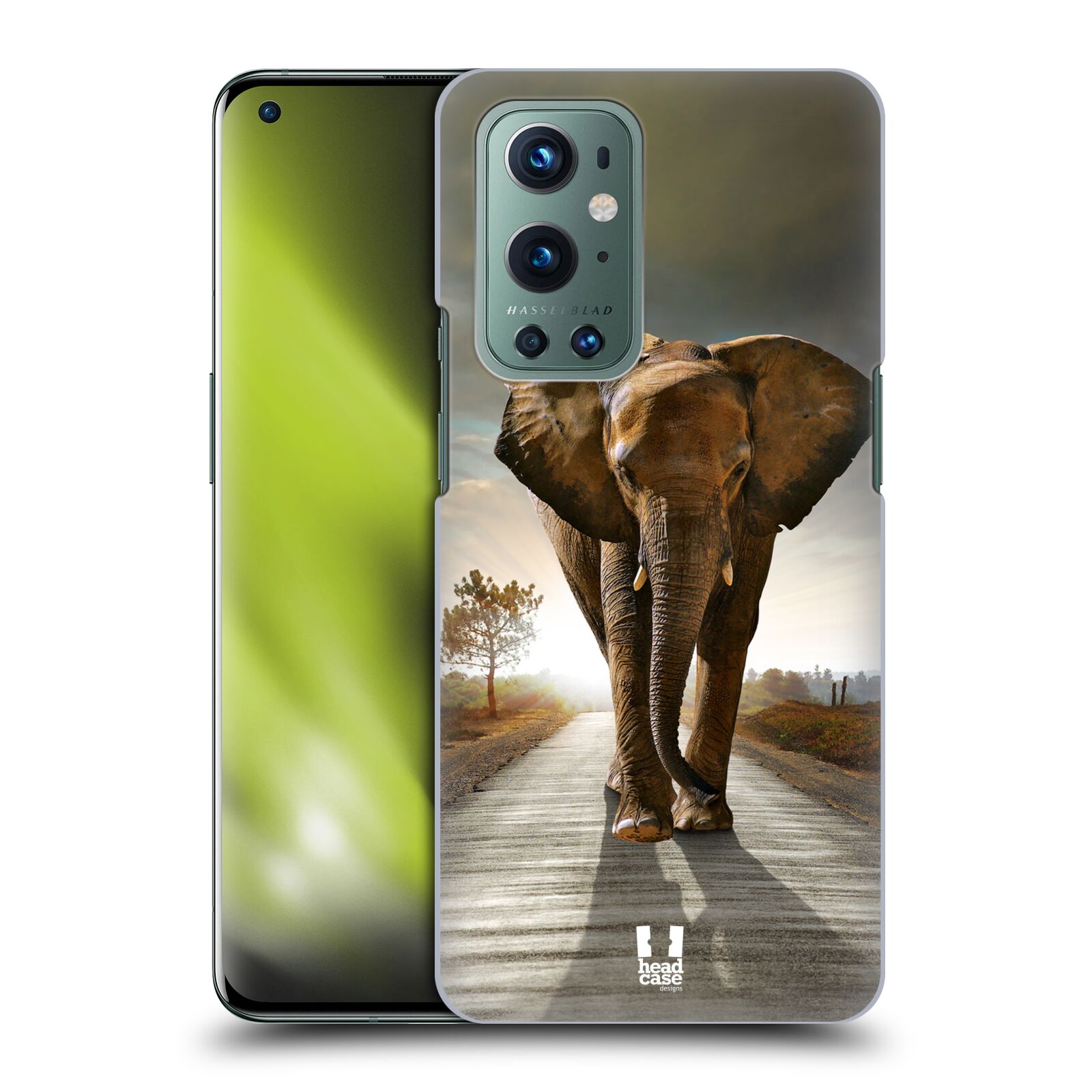 Zadní obal pro mobil OnePlus 9 - HEAD CASE - Svět zvířat kráčející slon