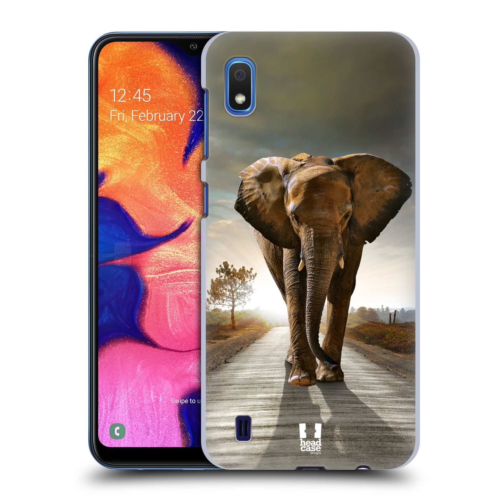 Zadní obal pro mobil Samsung Galaxy A10 - HEAD CASE - Svět zvířat kráčející slon