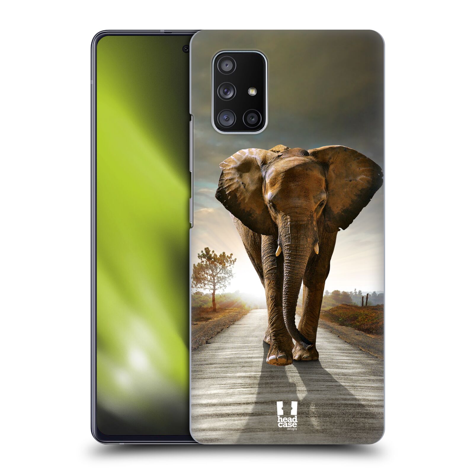 Zadní obal pro mobil Samsung Galaxy A51 5G - HEAD CASE - Svět zvířat kráčející slon