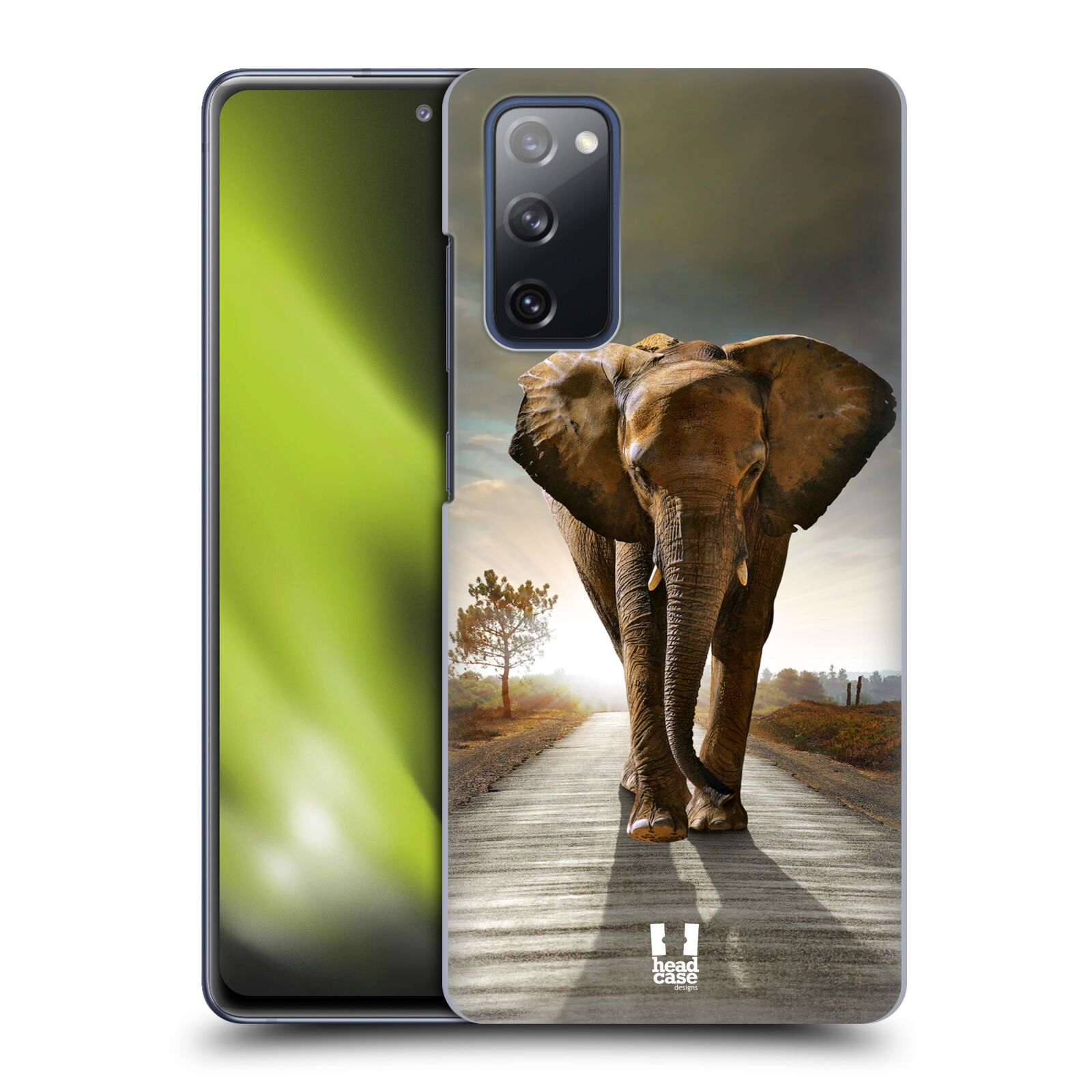Zadní obal pro mobil Samsung Galaxy S20 FE / S20 FE 5G - HEAD CASE - Svět zvířat kráčející slon
