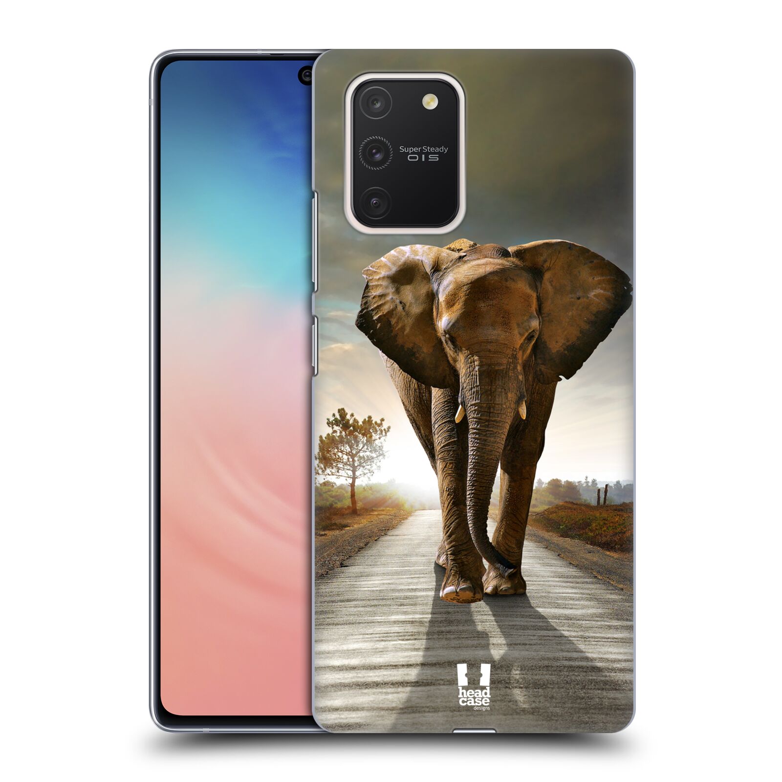 Zadní obal pro mobil Samsung Galaxy S10 LITE - HEAD CASE - Svět zvířat kráčející slon