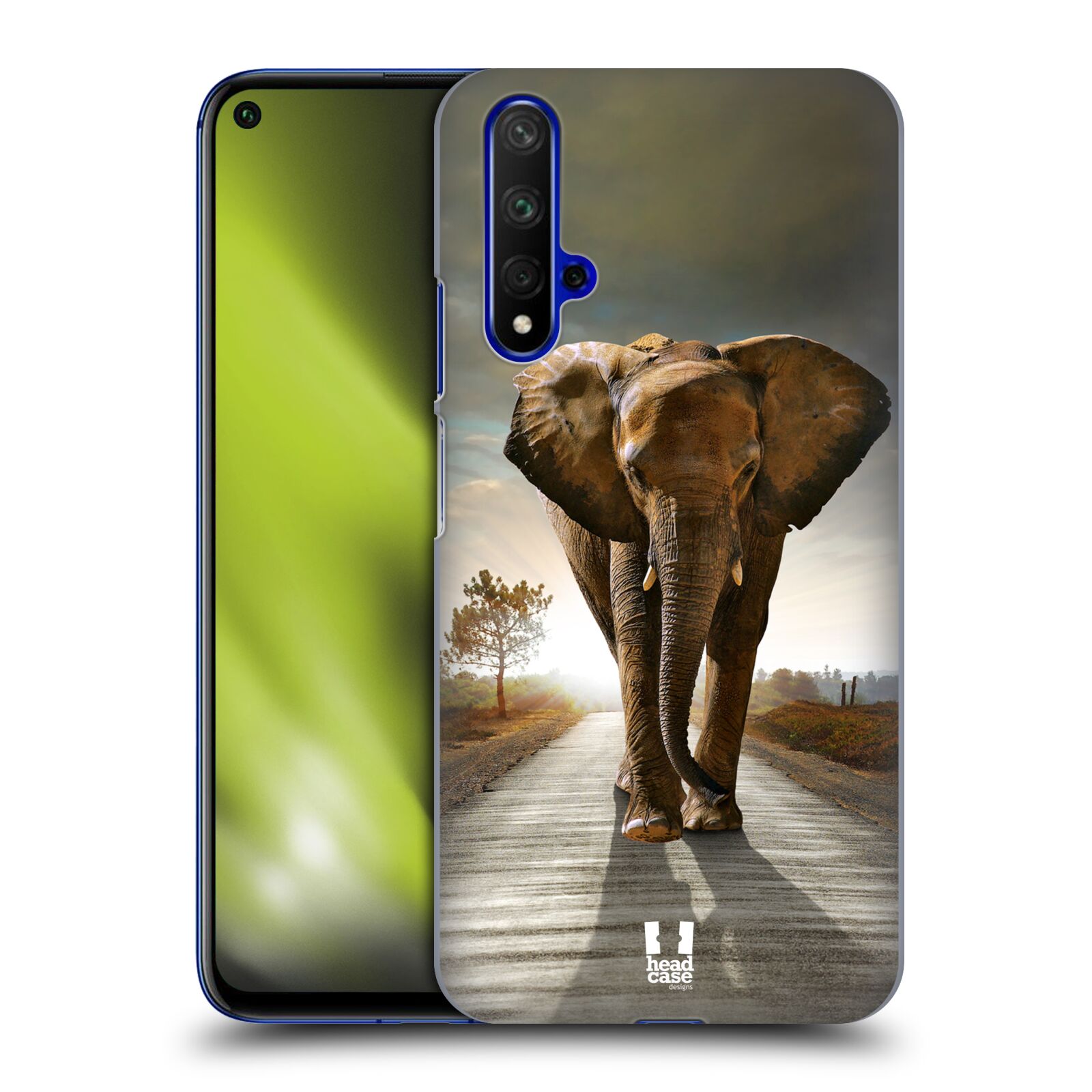 Zadní obal pro mobil Honor 20 - HEAD CASE - Svět zvířat kráčející slon