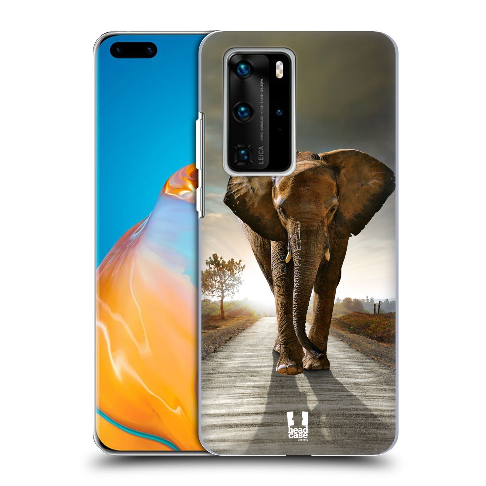 Zadní obal pro mobil Huawei P40 PRO / P40 PRO PLUS - HEAD CASE - Svět zvířat kráčející slon