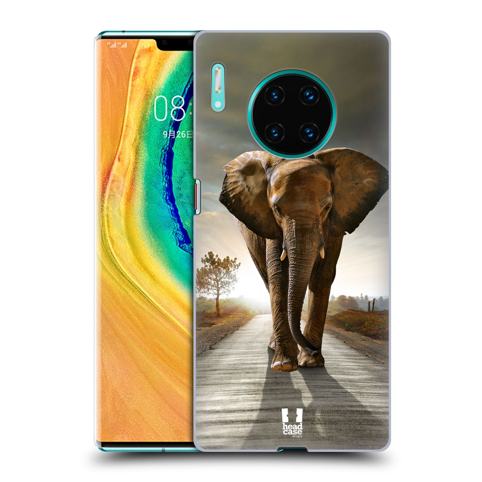 Zadní obal pro mobil Huawei Mate 30 PRO - HEAD CASE - Svět zvířat kráčející slon